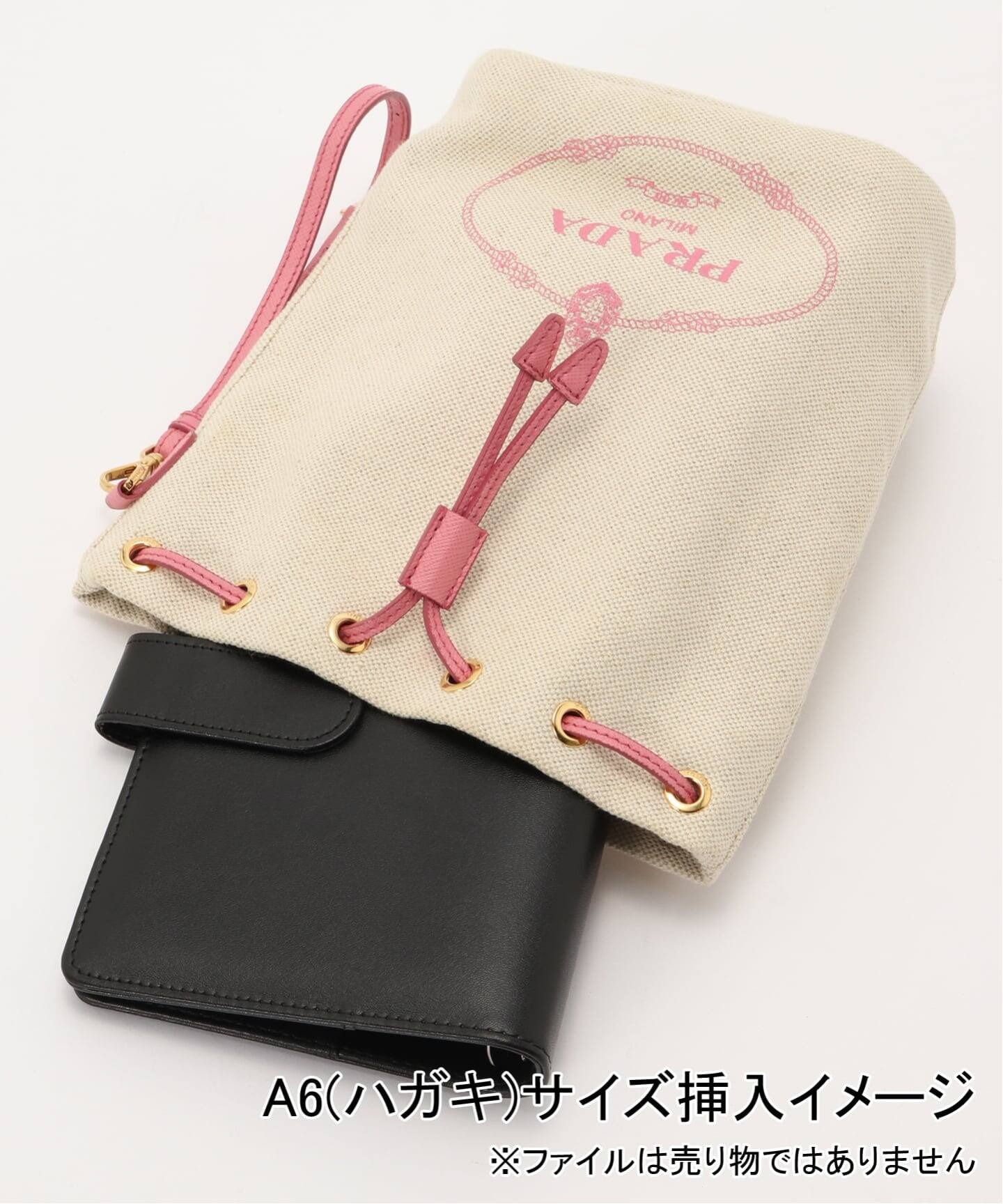 PRADA/プラダ】handbag drawstring bucket canvas（ハンドバッグ