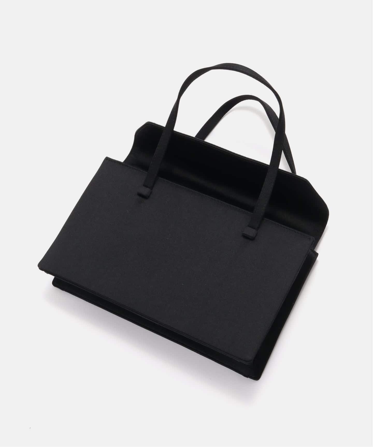 【美品】プラダPRADA 黒 ハンドバッグ トートバッグ正規品 鑑定済! PRADA/プラダ】handbag satin（ハンドバッグ）｜ENSEMBLE