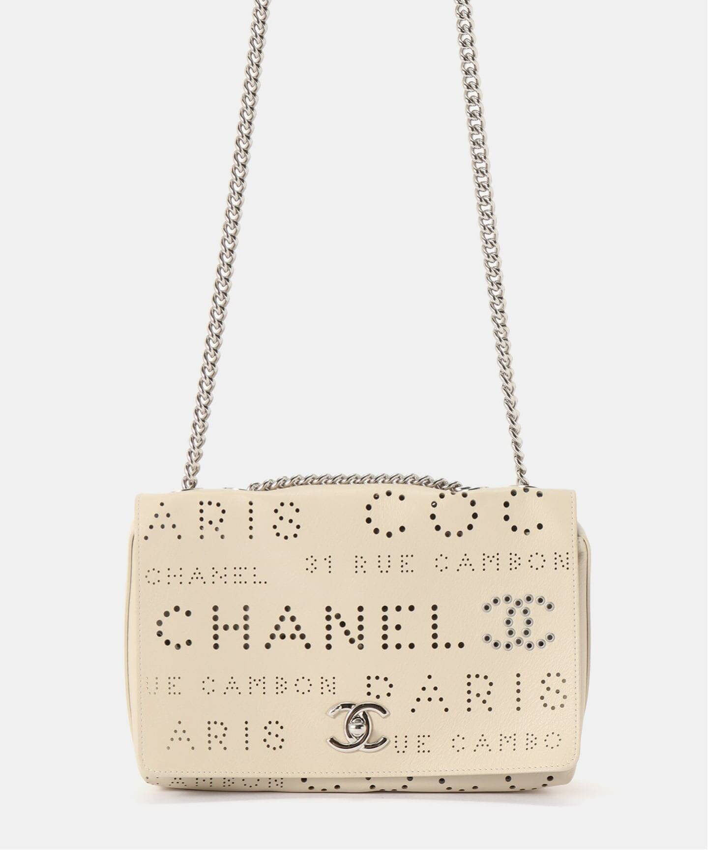 VINTAGE CHANEL/シャネル】チェーンショルダーバッグ puncing