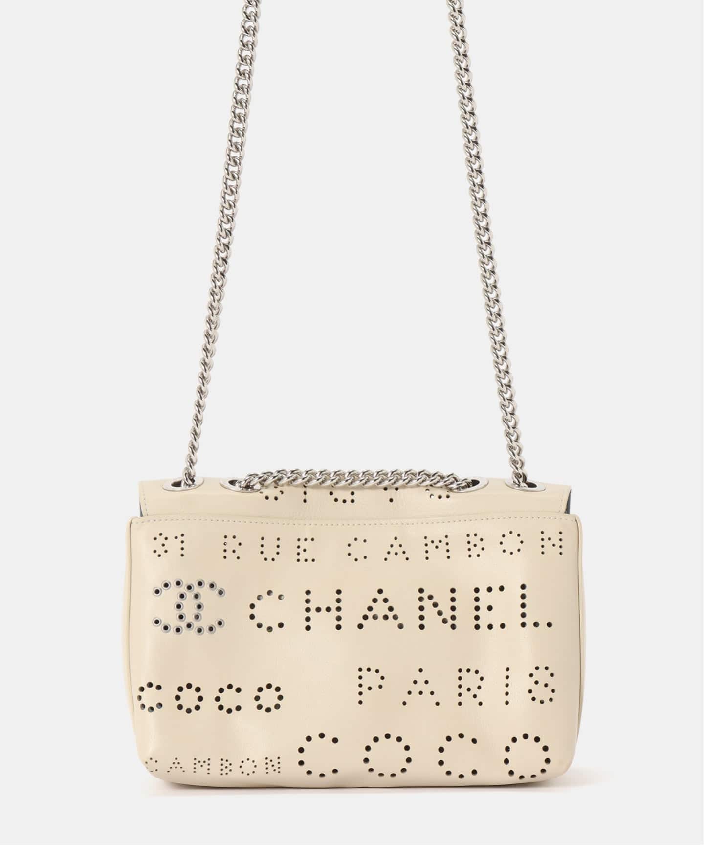 VINTAGE CHANEL/シャネル】チェーンショルダーバッグ puncing