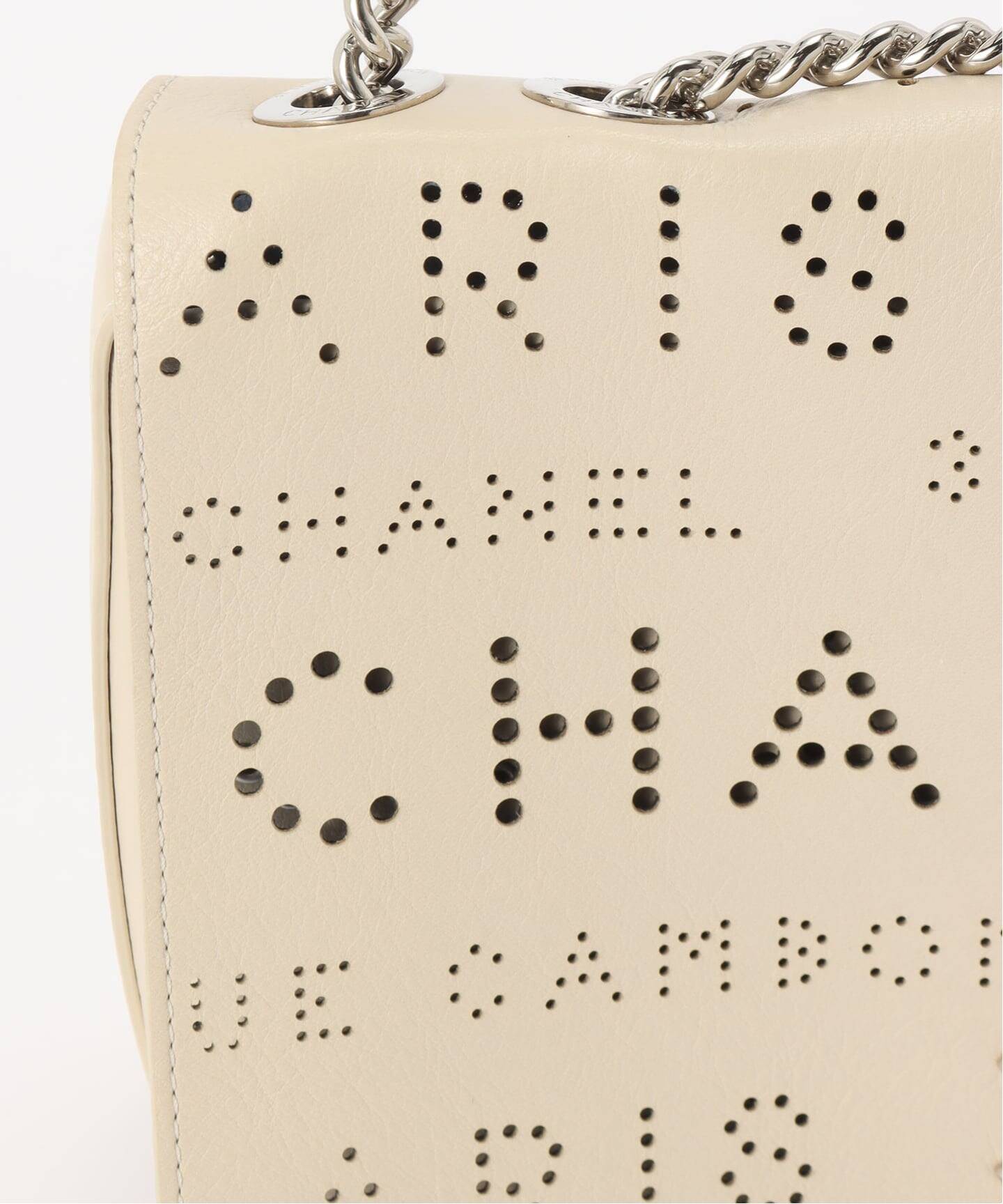 シャネル CHANEL ヴィンテージ ロゴ チェーン ショルダーバッグ VINTAGE CHANEL/シャネル】チェーンショルダーバッグ puncing