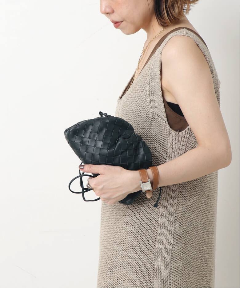 BOTTEGA VENETA/ボッテガ ヴェネタ】The pouch mini intrecciato 