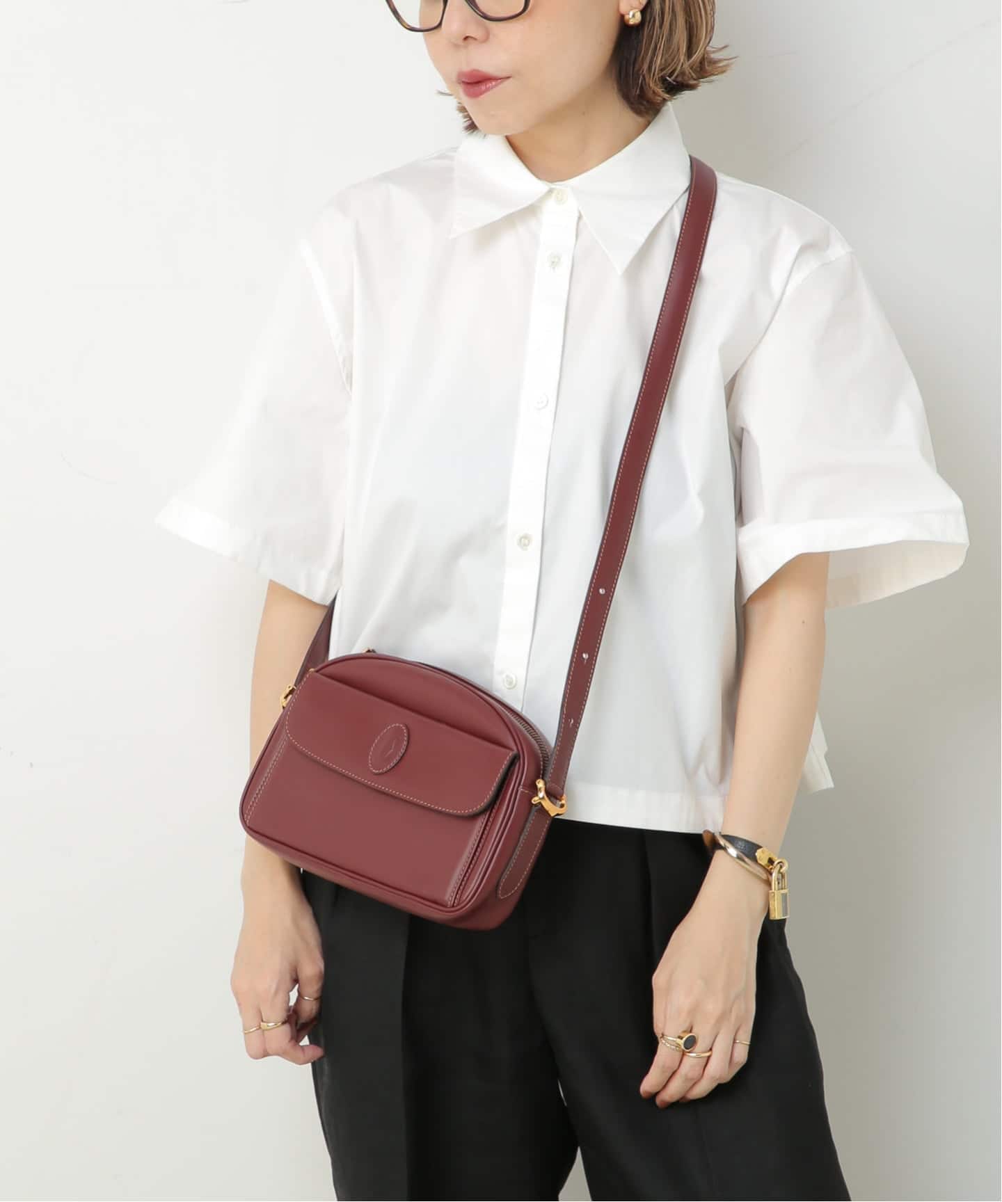 VINTAGE CARTIER/カルティエ】Must de cartier ショルダーバッグ
