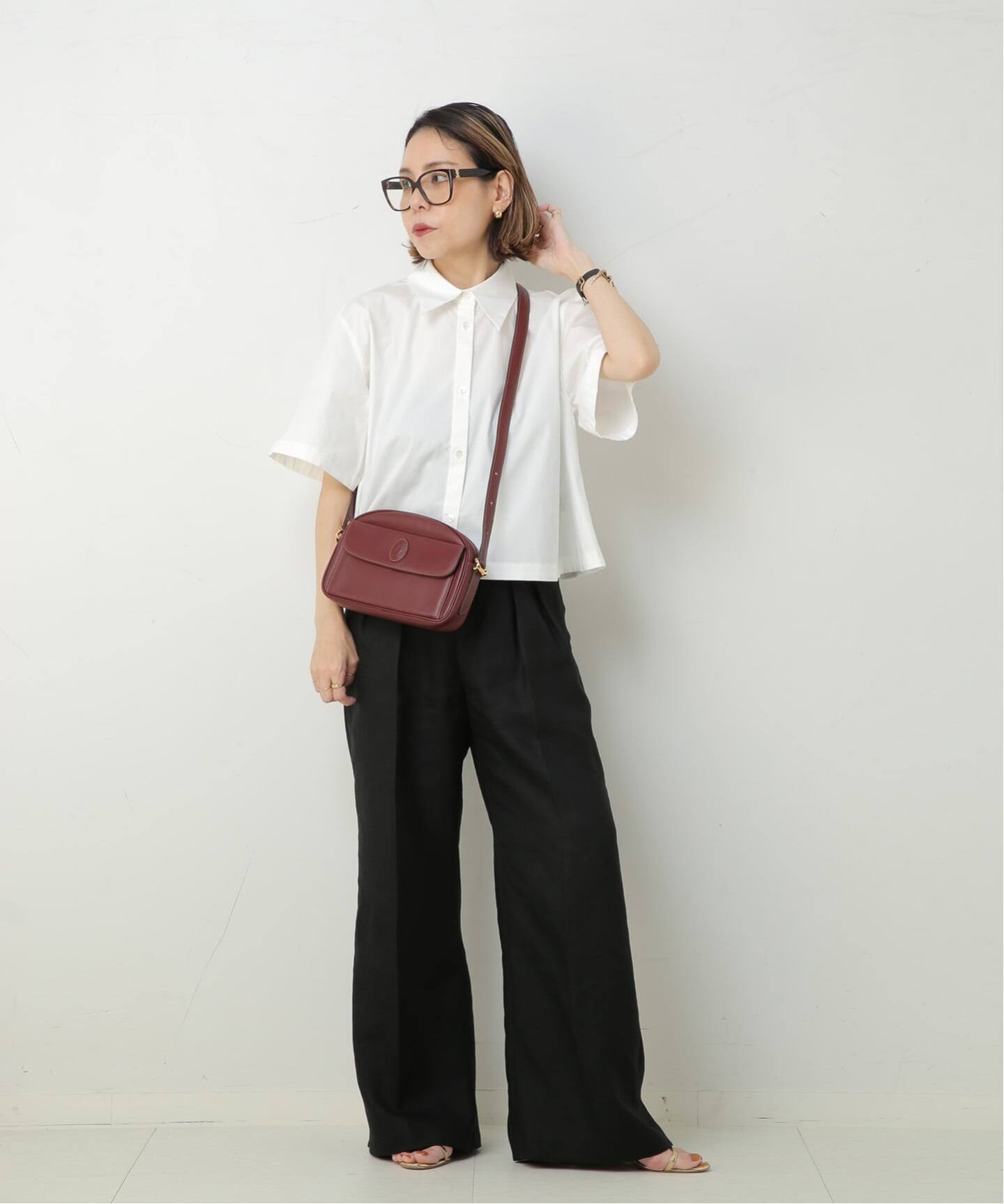 VINTAGE CARTIER/カルティエ】Must de cartier ショルダーバッグ