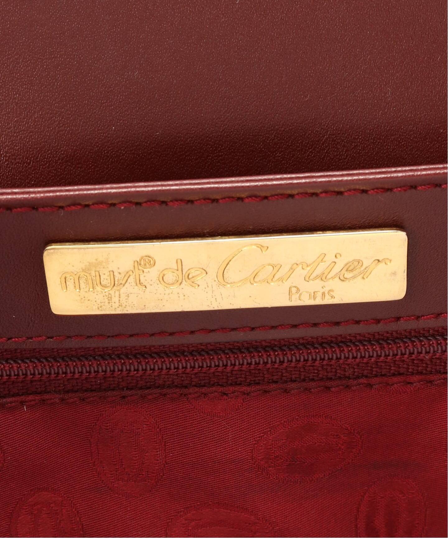 VINTAGE CARTIER/カルティエ】Must de cartier ショルダーバッグ