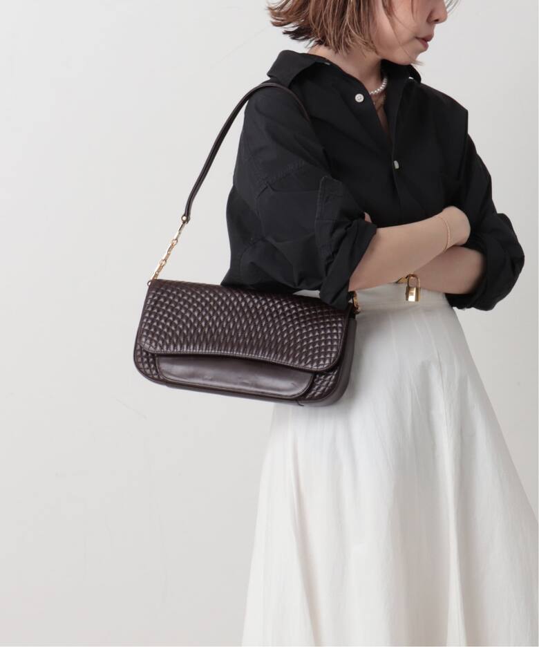 VINTAGE BALLY/バリー】チェーンショルダーバッグ（ショルダーバッグ 