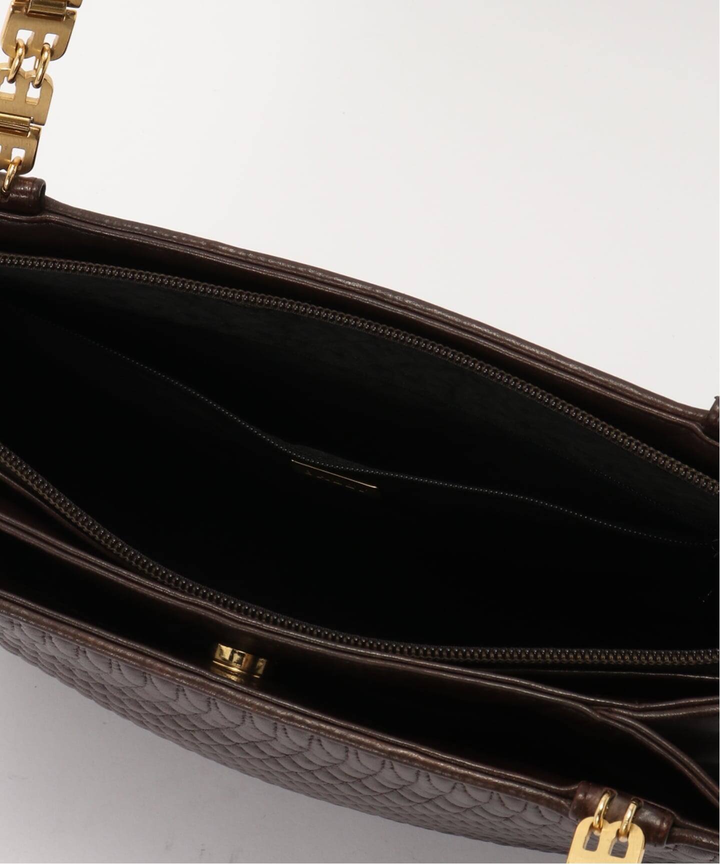VINTAGE BALLY/バリー】チェーンショルダーバッグ（ショルダーバッグ