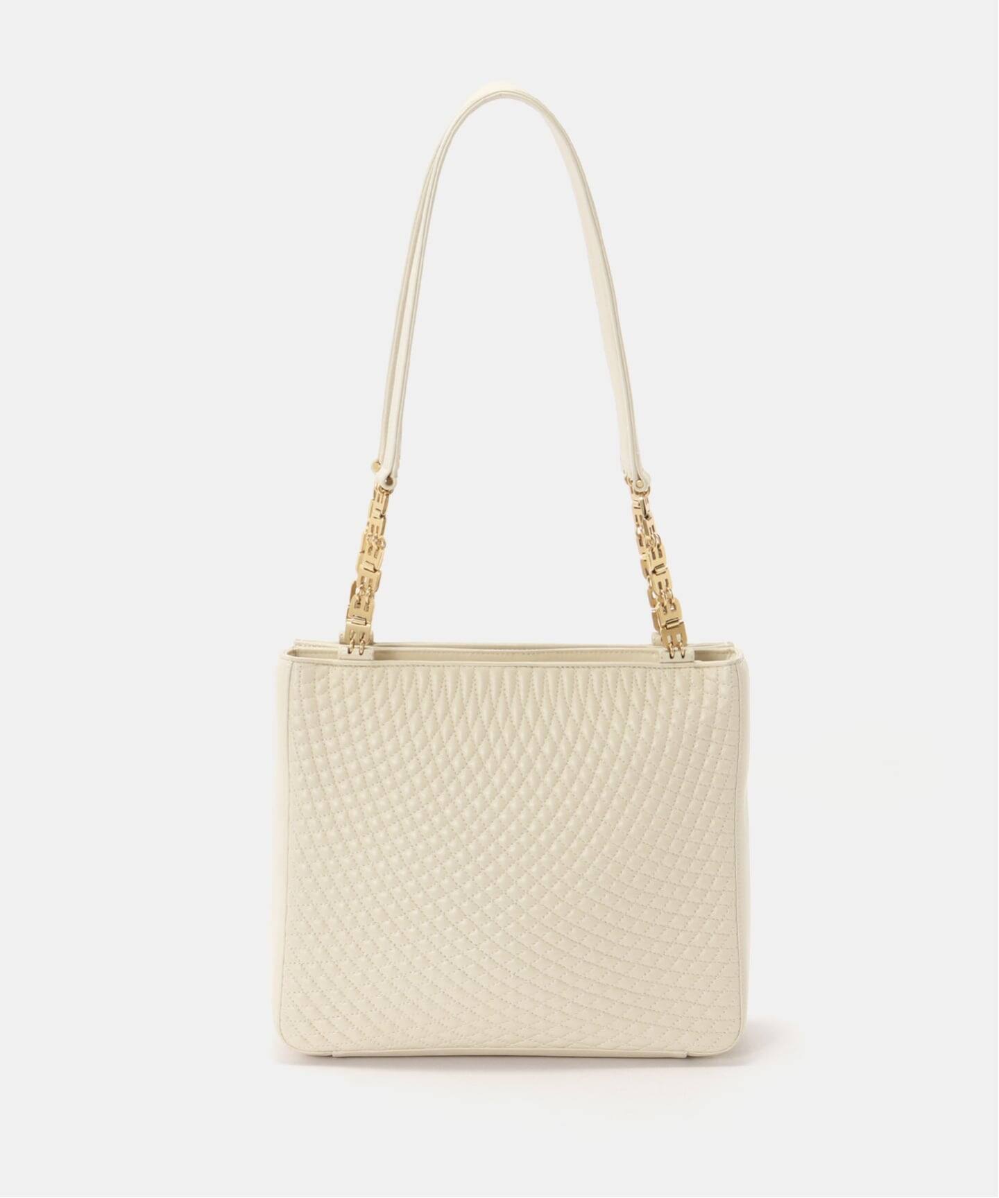 BALLY バリー ヴィンテージ キルティングショルダーバッグ ゴールドチェーン BALLY バリー キルティング ショルダーバッグ ゴールドチェーン