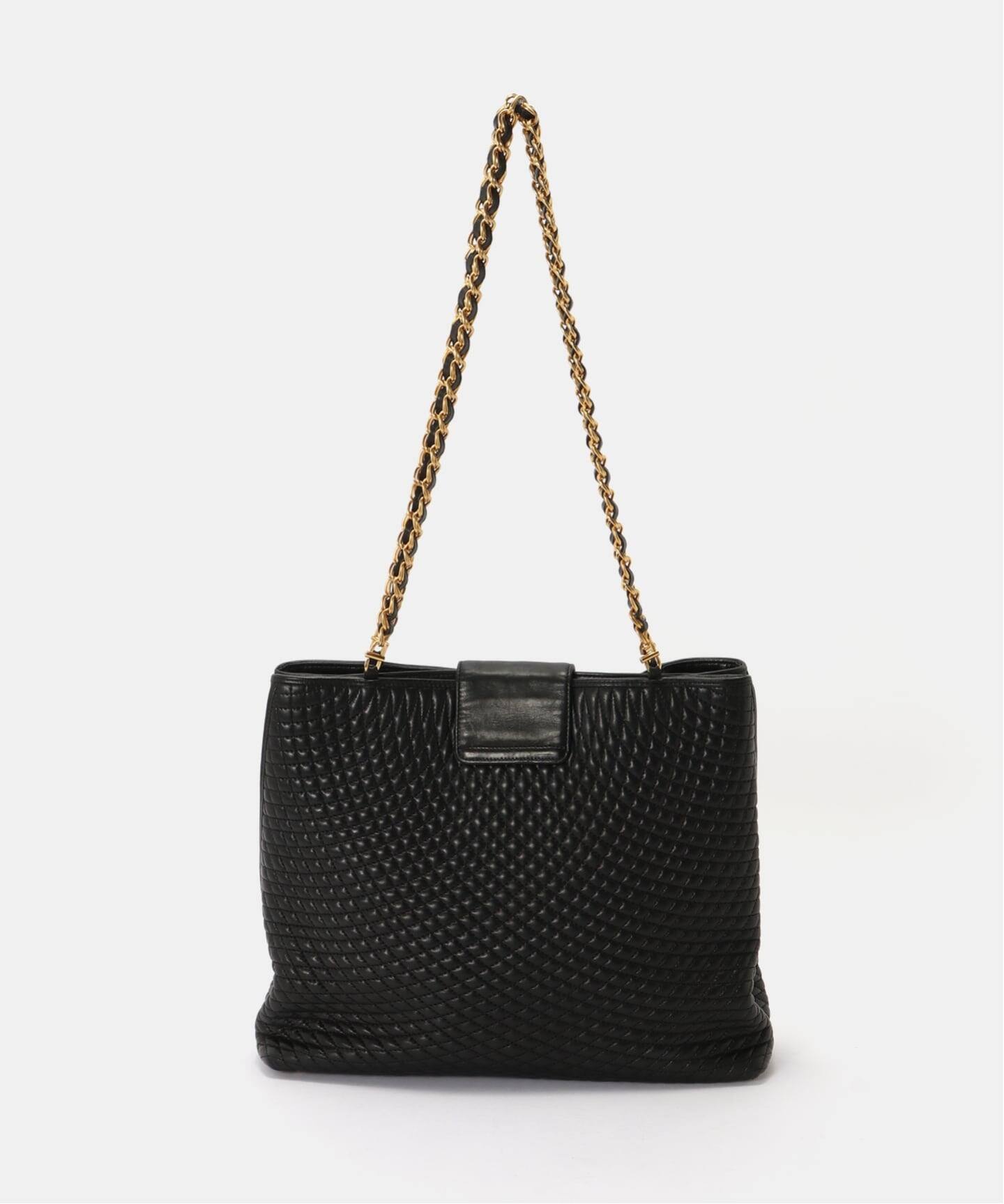 BALLYバリー　チェーンショルダーバッグ　ライオン 中古・古着通販】BALLY (バリー) チェーンレザーショルダーバッグ