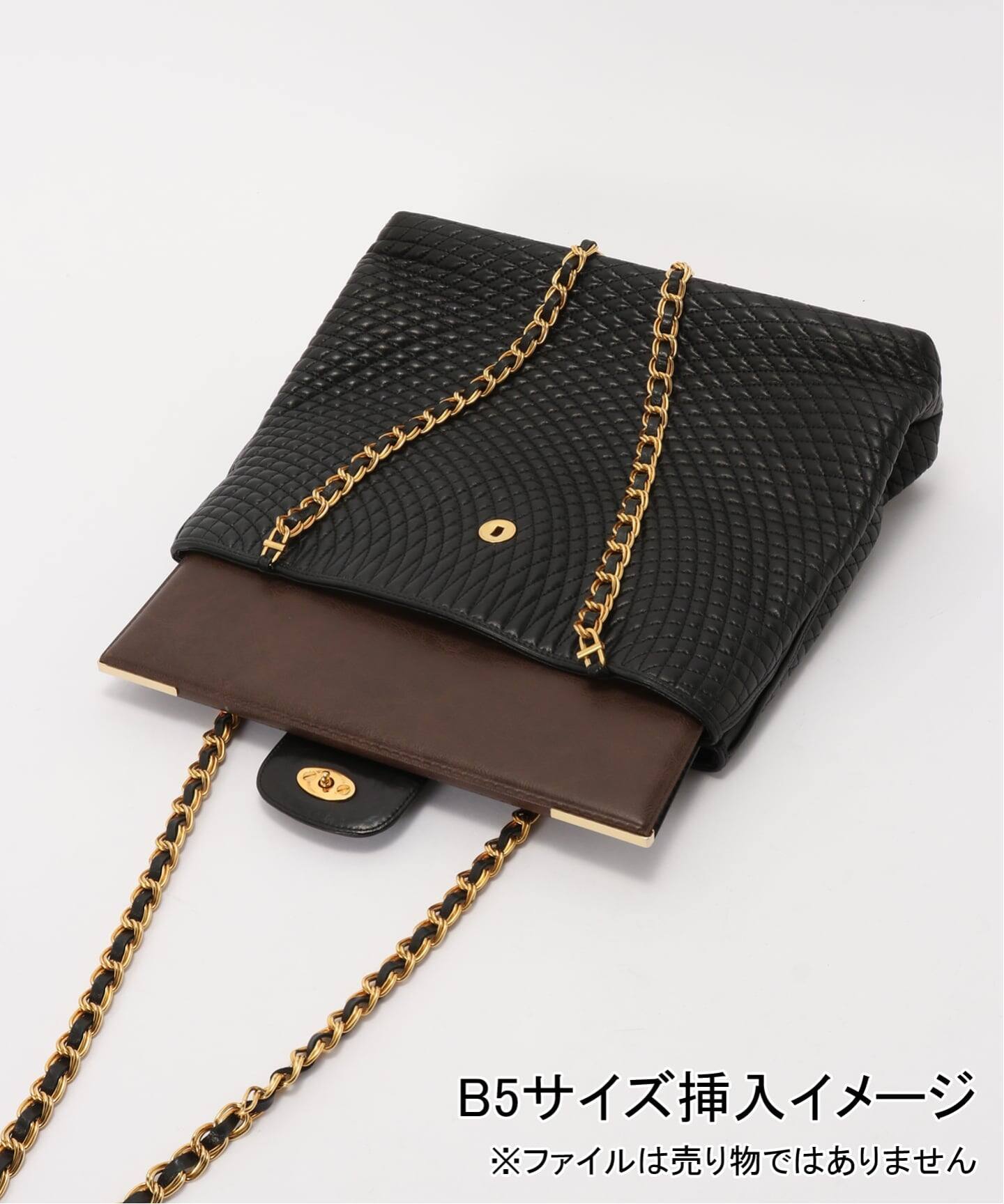 BALLYバリー　チェーンショルダーバッグ　ライオン 中古・古着通販】BALLY (バリー) チェーンレザーショルダーバッグ