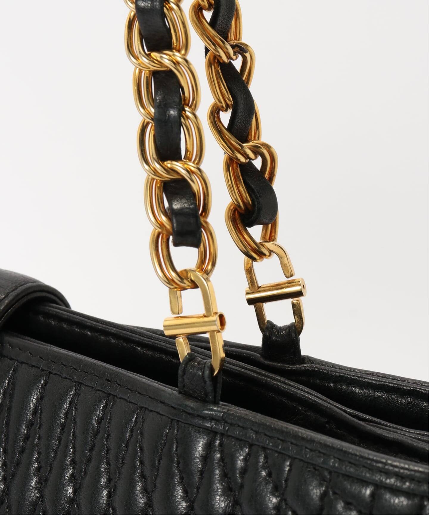 VINTAGE BALLY/バリー】チェーンショルダーバッグ（ショルダーバッグ