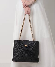 VINTAGE BALLY/バリー】チェーンショルダーバッグ（ショルダーバッグ 