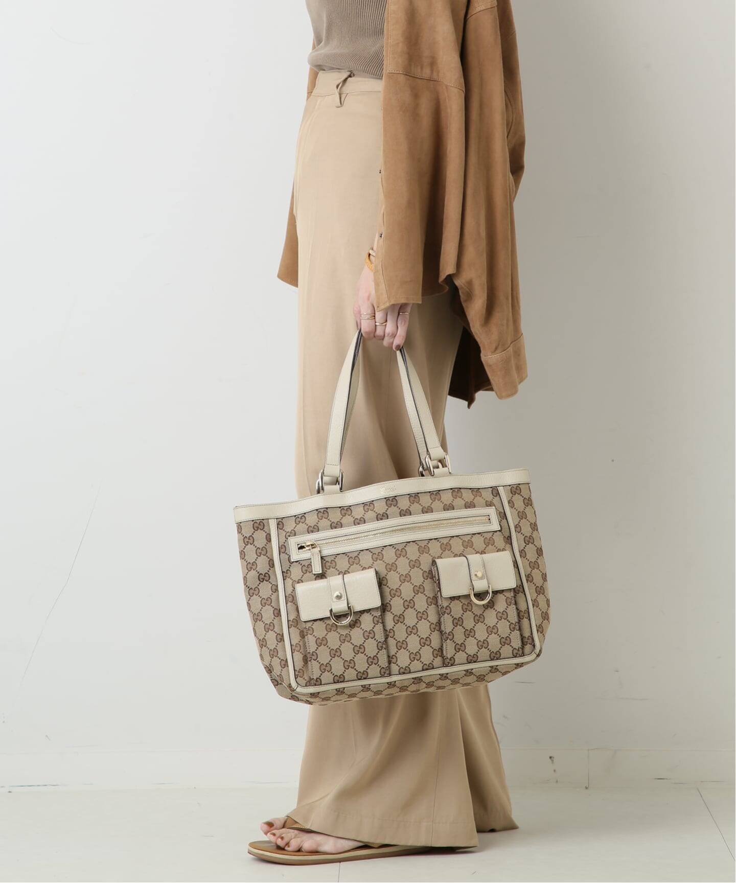 VINTAGE GUCCI/グッチ】ショルダーバッグ gg（ショルダーバッグ 