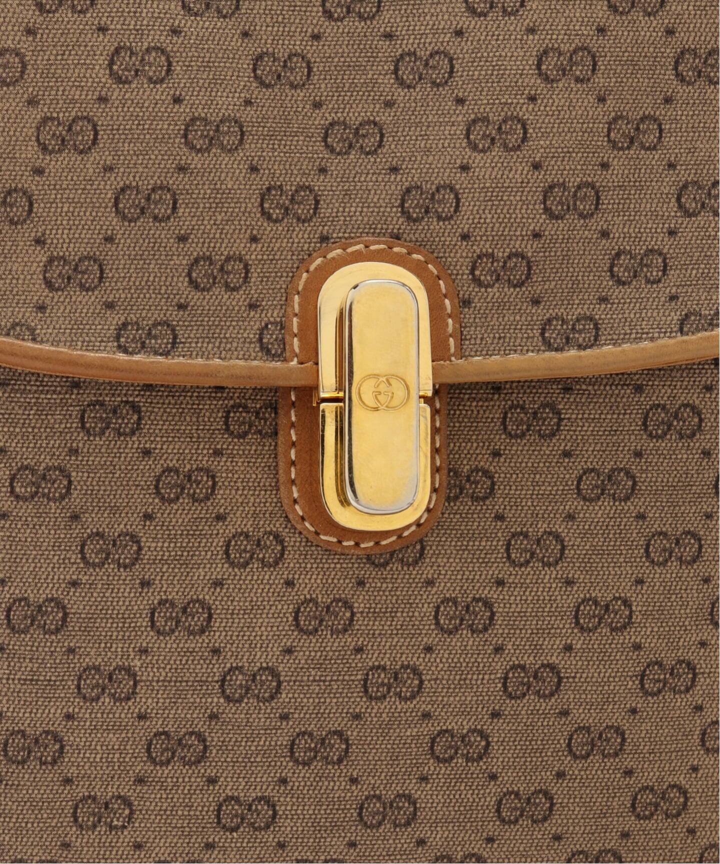 VINTAGE GUCCI/グッチ】ショルダーバッグ micro gg（ショルダーバッグ