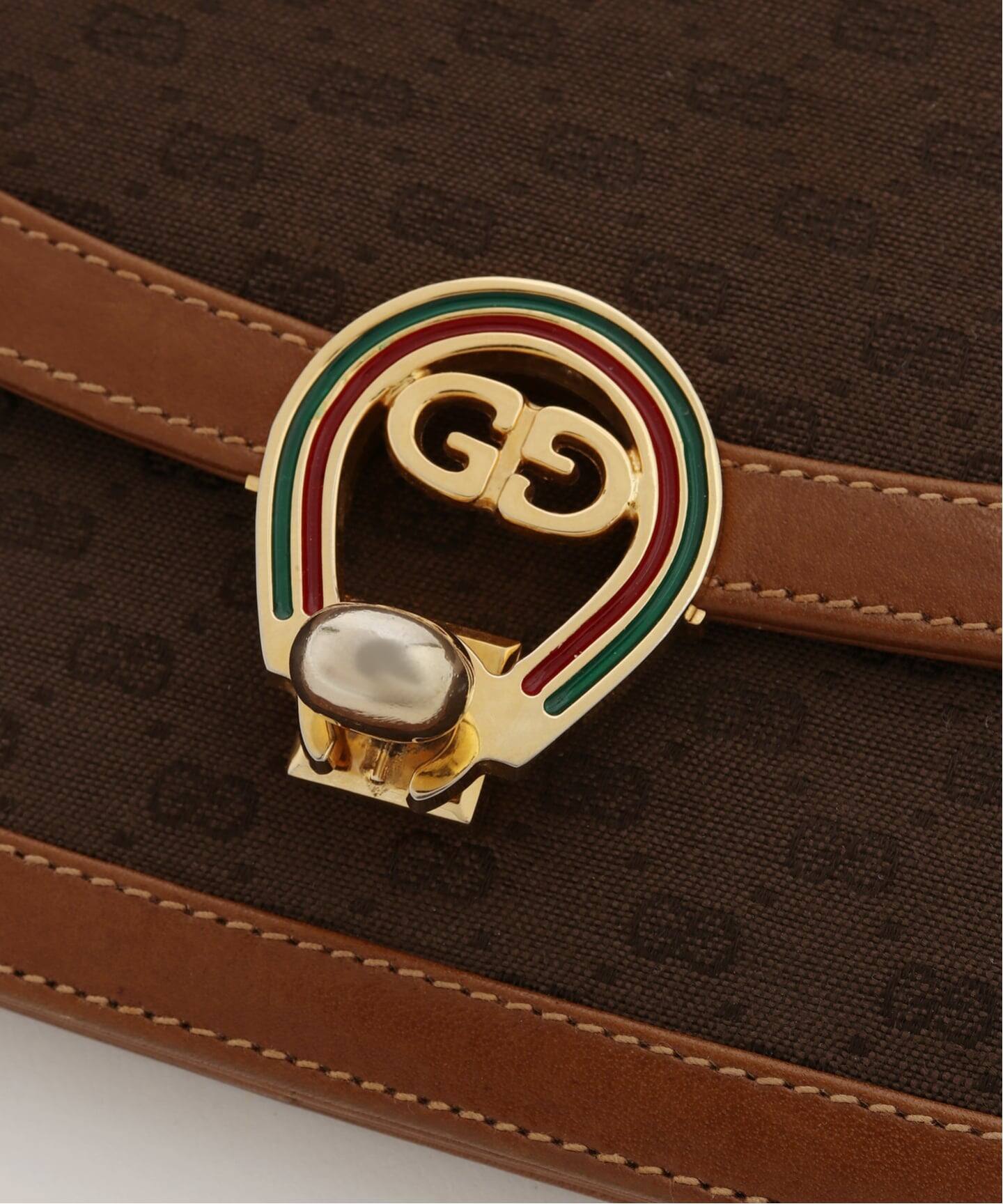 VINTAGE GUCCI/グッチ】ショルダーバッグ micro gg（ショルダーバッグ