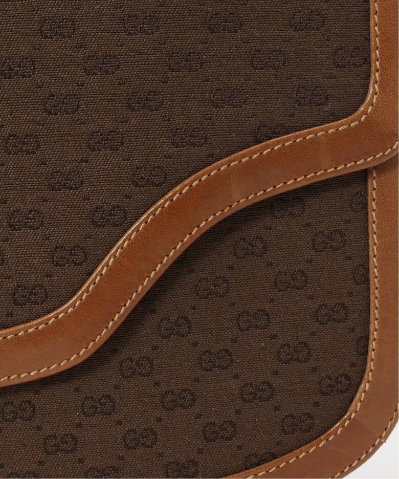VINTAGE GUCCI/グッチ】ショルダーバッグ micro gg（ショルダーバッグ 