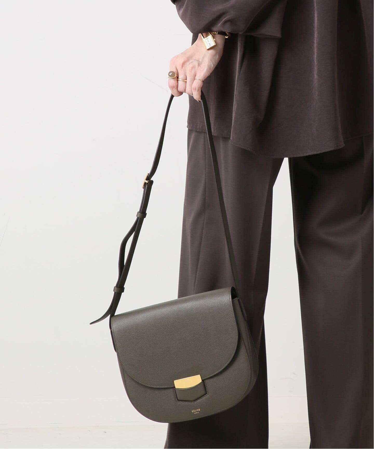 CELINE/セリーヌ】 Trotter shoulder small（ショルダーバッグ 