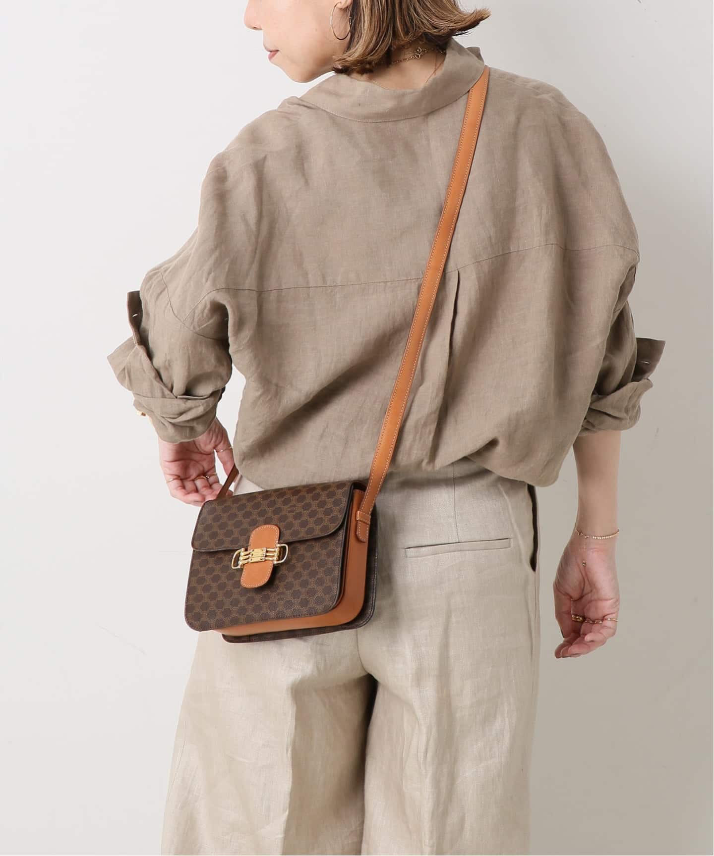 VINTAGE CELINE/セリーヌ】ショルダーバッグ macadam（ショルダー