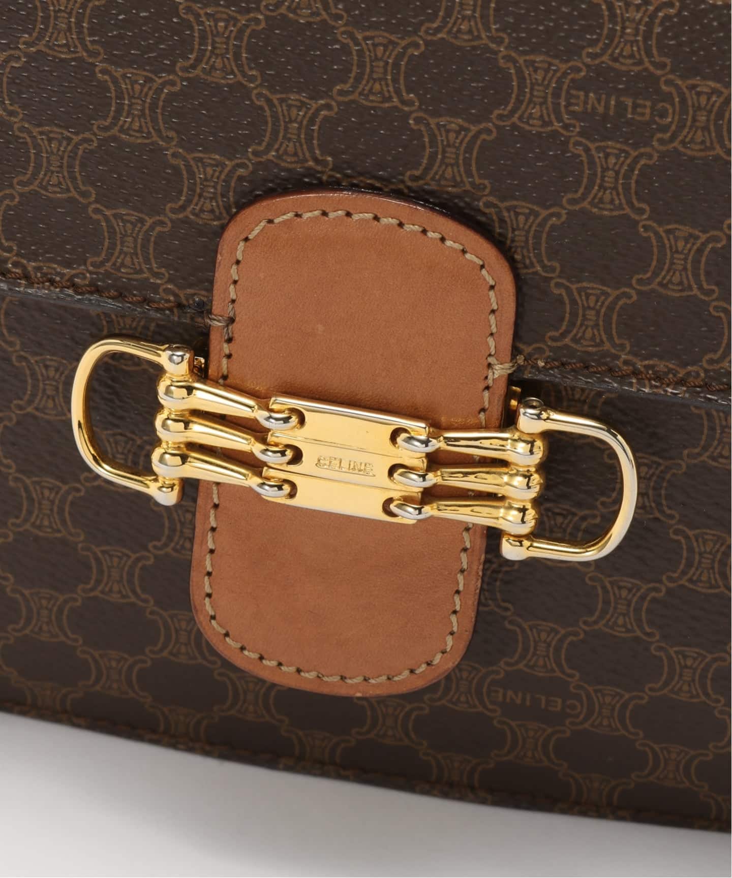 VINTAGE CELINE/セリーヌ】ショルダーバッグ macadam(ショルダー VINTAGE CELINE/セリーヌ】ショルダーバッグ macadam(ショルダー