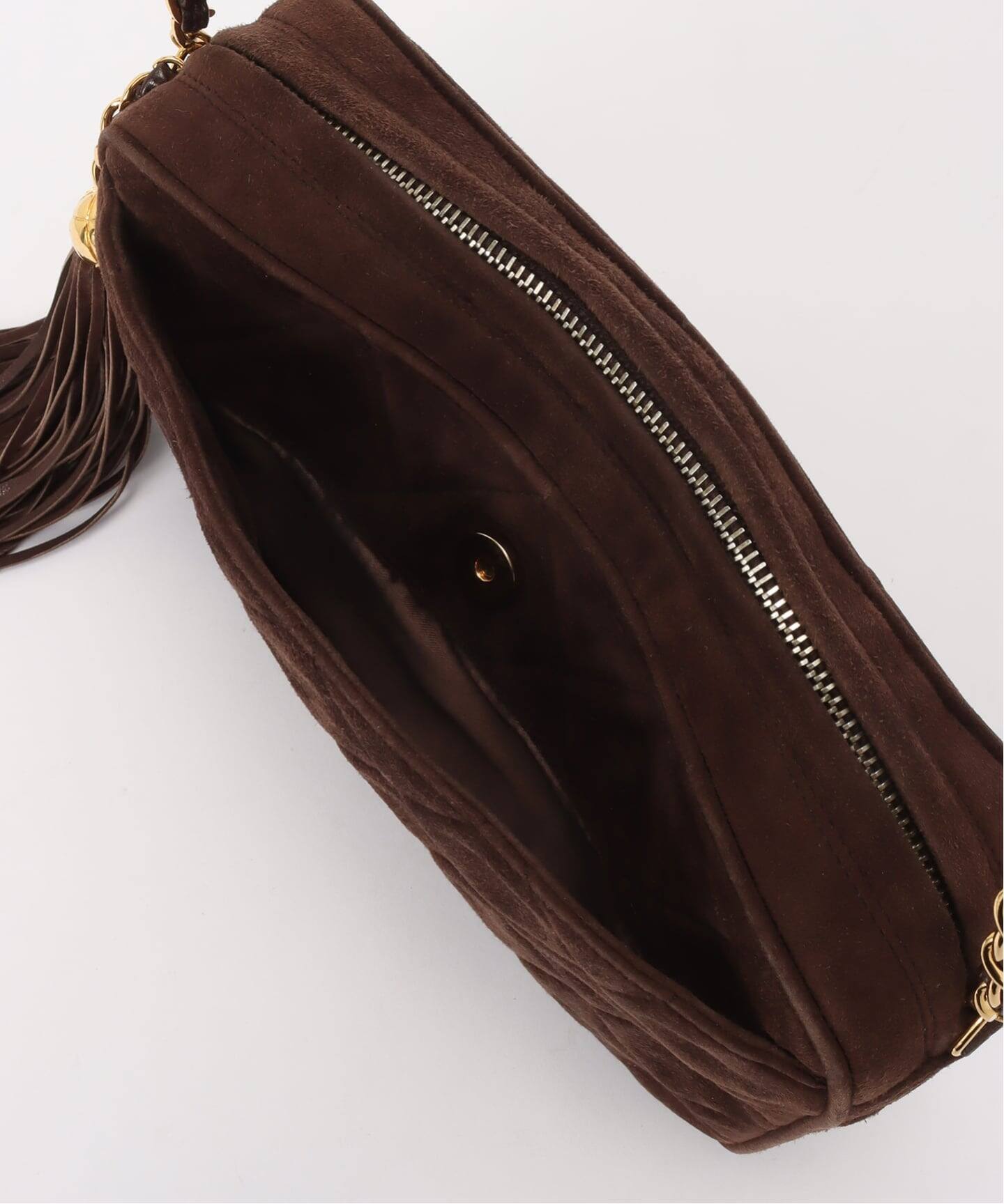 VINTAGE CHANEL/シャネル】 Matelasse チェーンショルダーバッグ23