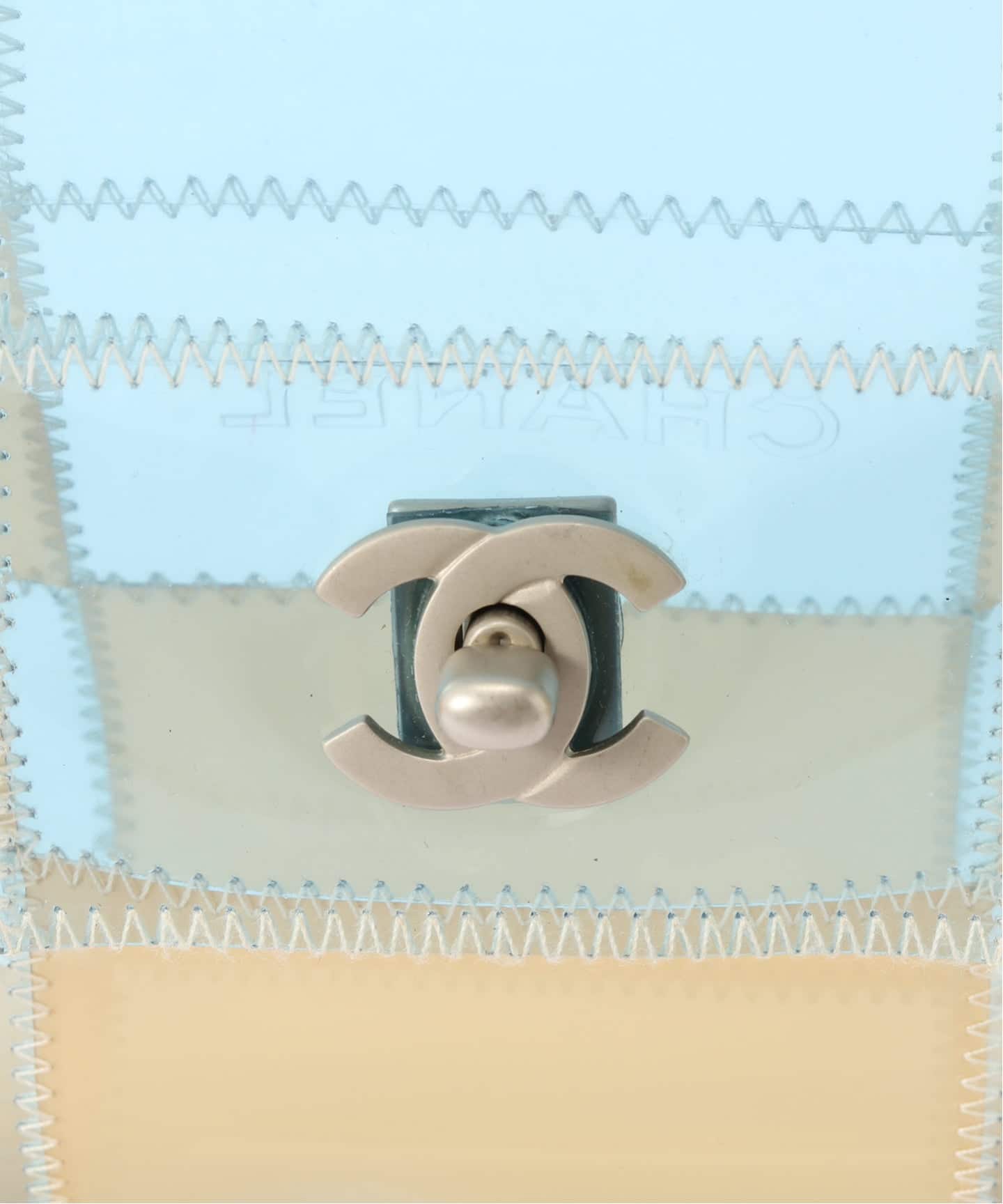 VINTAGE CHANEL/シャネル】Choco bar チェーンショルダーバッグ vinyl