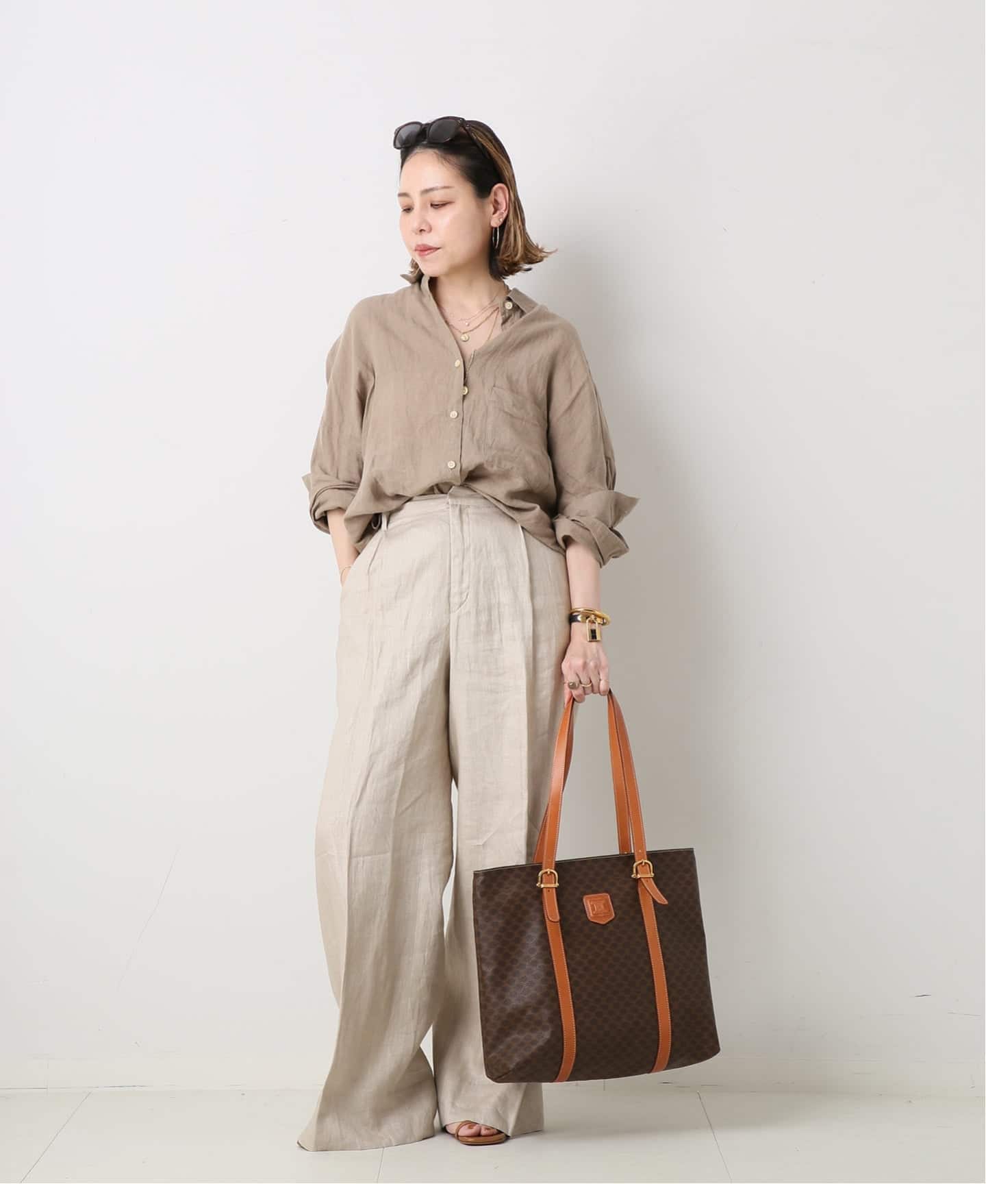 VINTAGE CELINE/セリーヌ】ショルダーバッグ macadam（ショルダー