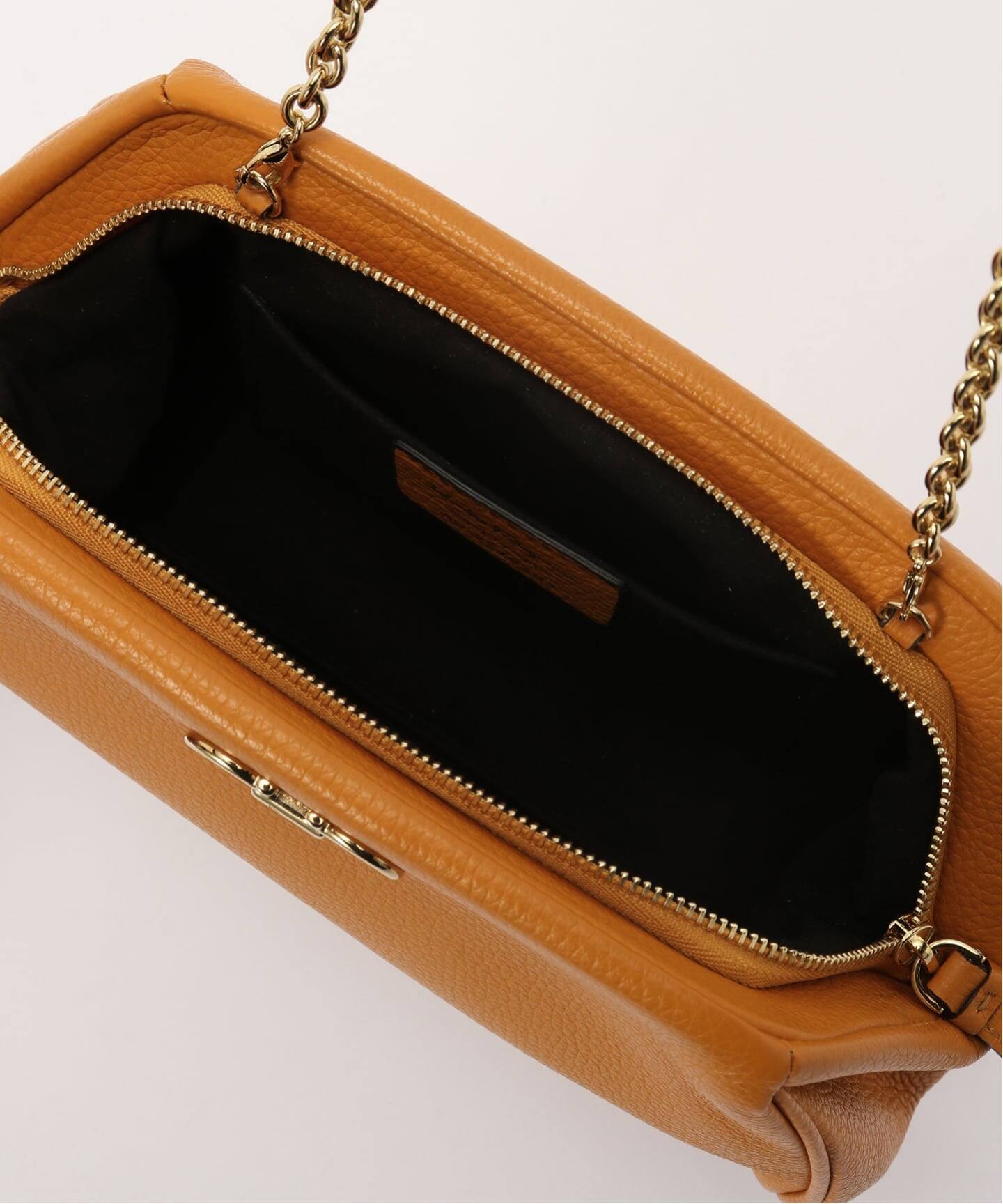 VINTAGE FERRAGAMO/フェラガモ】Gancini チェーンショルダーバッグ