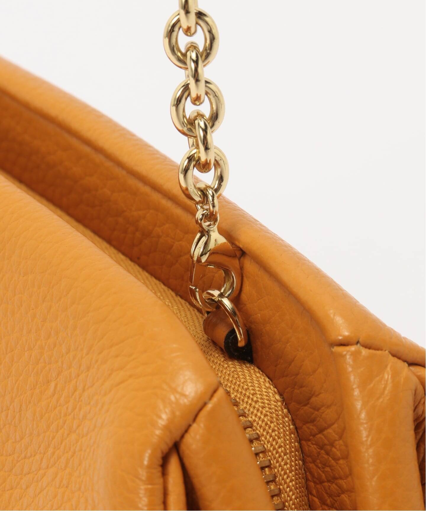 VINTAGE FERRAGAMO/フェラガモ】Gancini チェーンショルダーバッグ