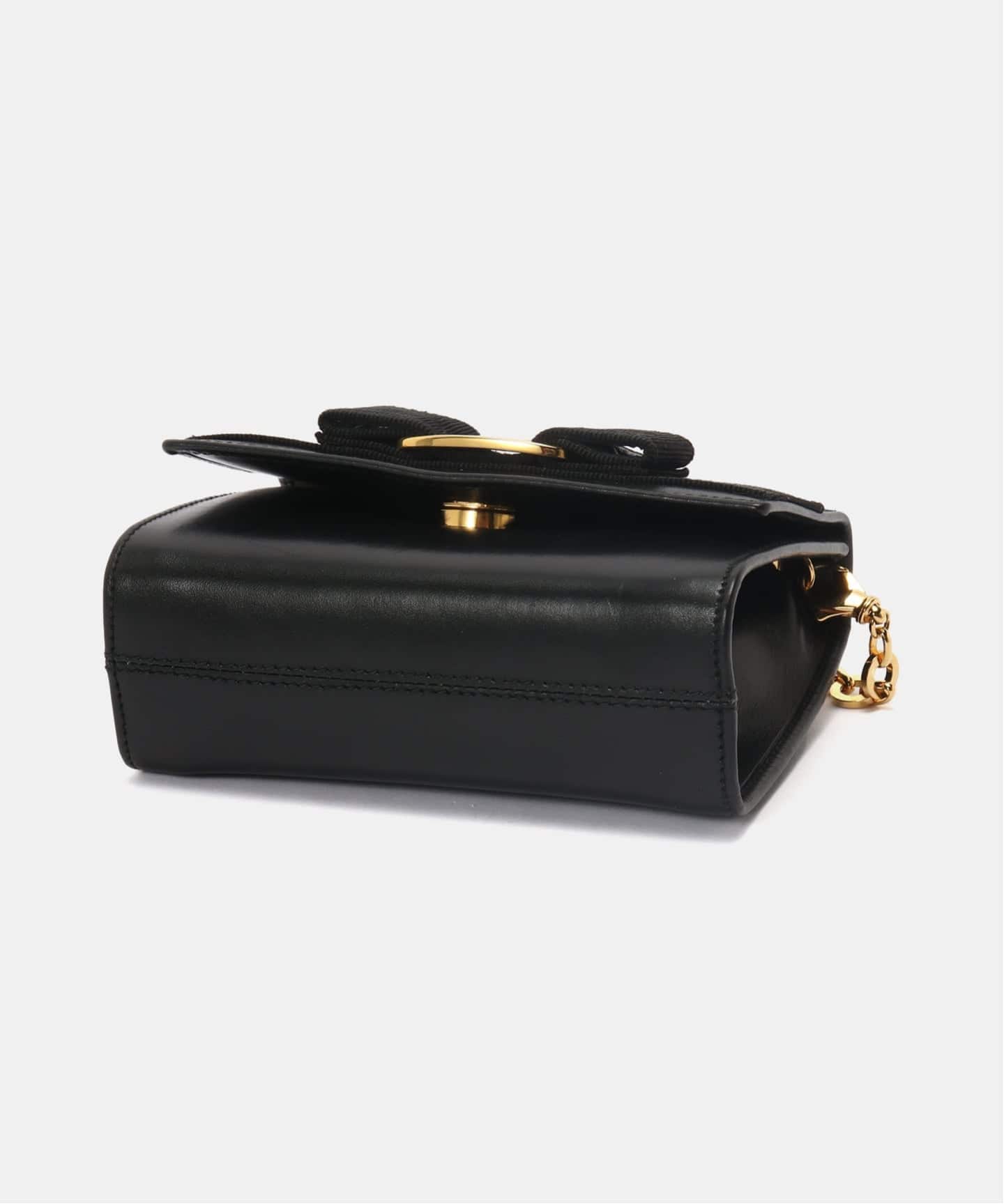 VINTAGE FERRAGAMO/フェラガモ】 Vara ミニチェーンショルダーバッグ