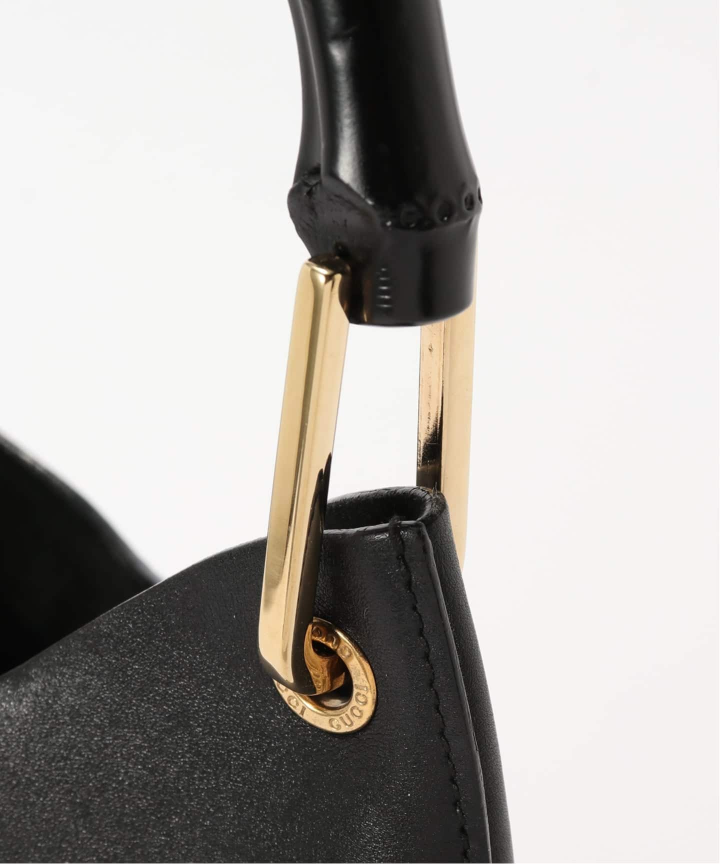 VINTAGE GUCCI/グッチ】Bamboo ショルダーバッグ（ショルダーバッグ