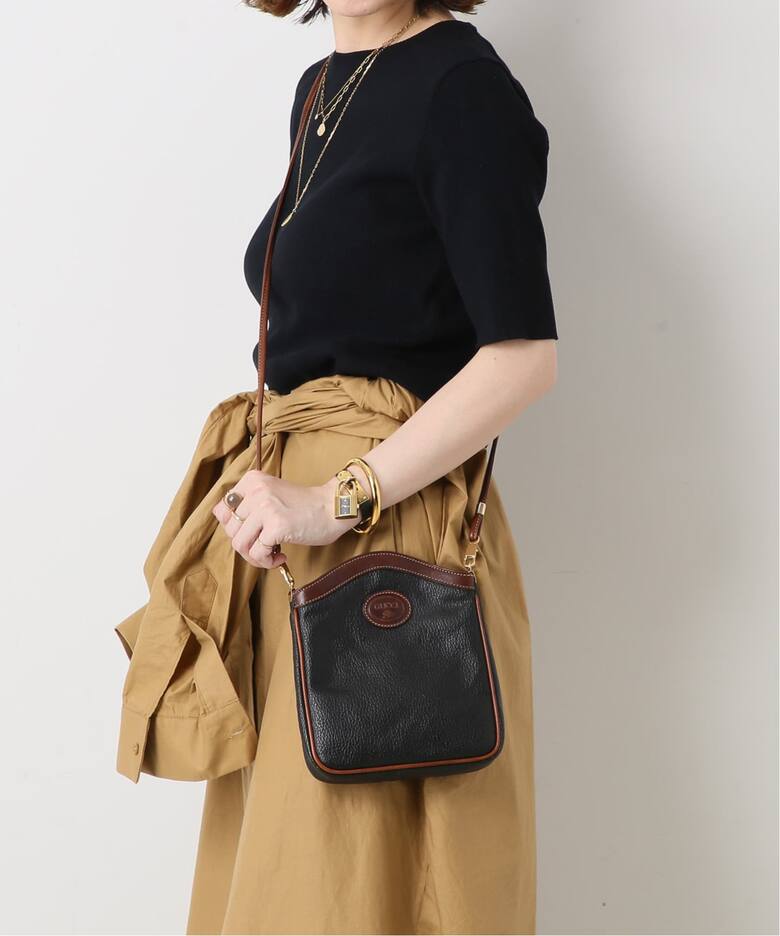 VINTAGE GUCCI Plus/グッチ プラス】ミニショルダーバッグ（ショルダー 