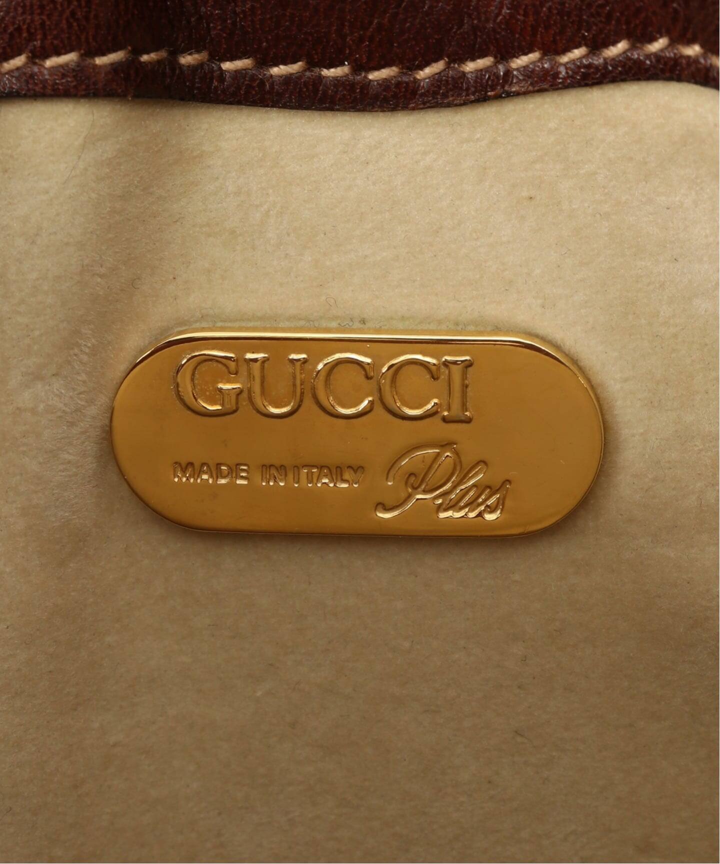 VINTAGE GUCCI Plus/グッチ プラス】ミニショルダーバッグ（ショルダー