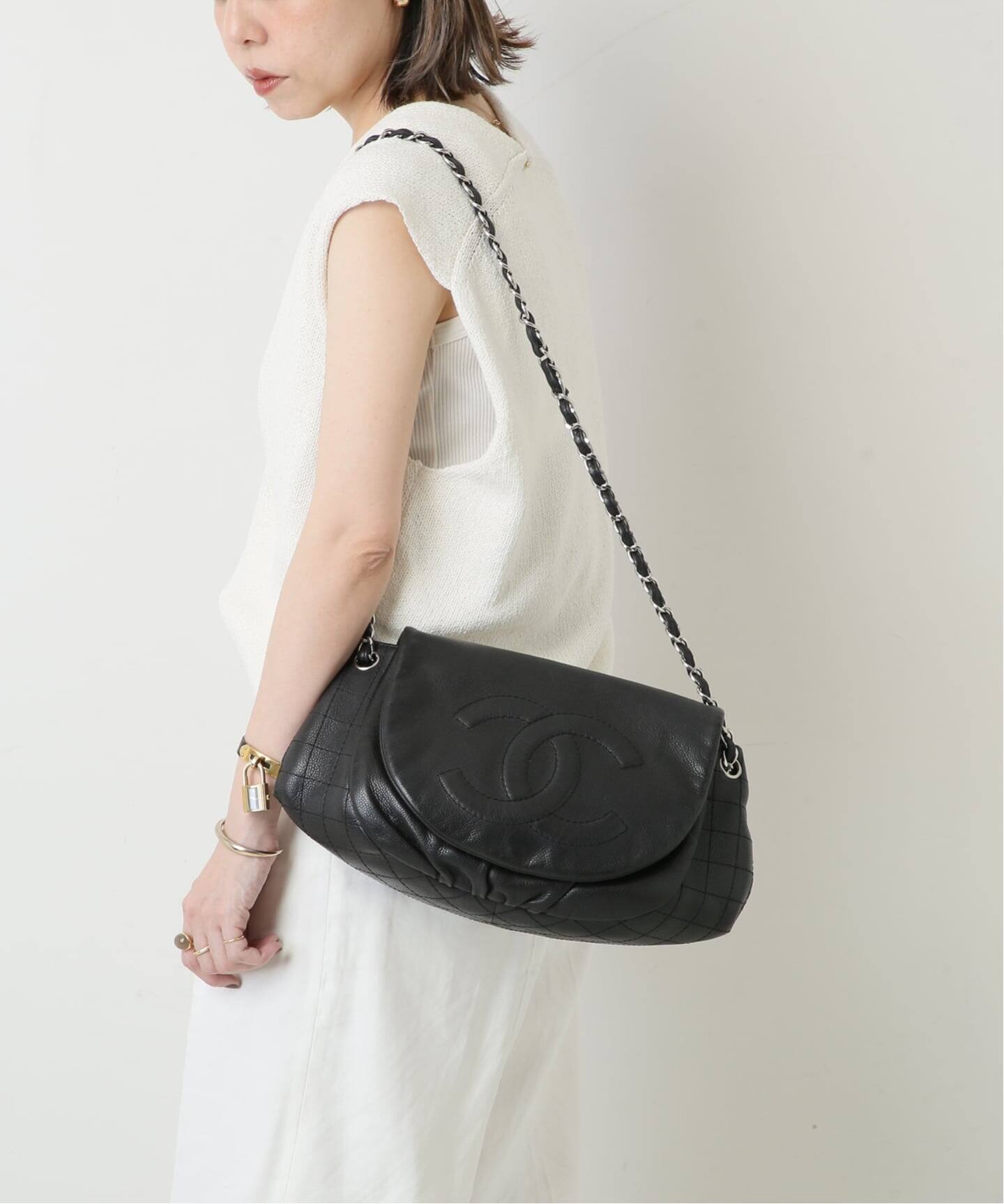 CHANEL ショルダーバッグ 5番代 シャネル ヴィンテージ VINTAGE CHANEL/シャネル】チェーンショルダーバッグ（ショルダー