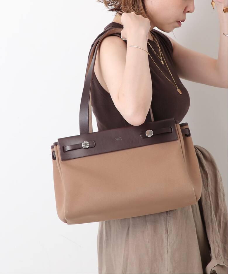 VINTAGE HERMES/エルメス】Herbag cabas pm（ショルダーバッグ 