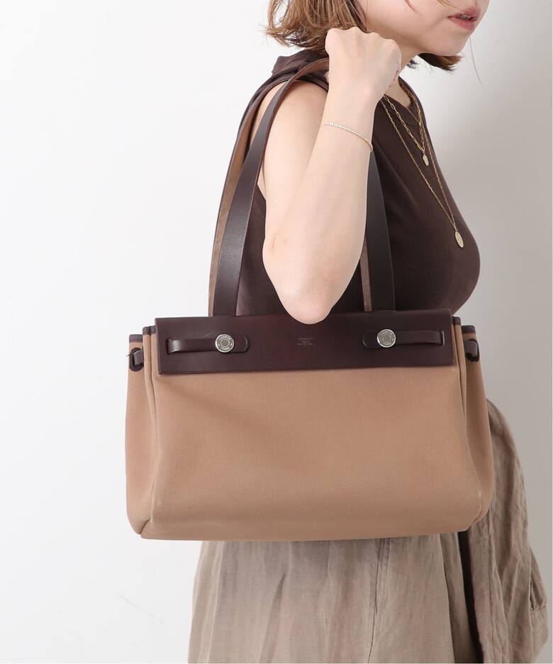 VINTAGE HERMES/エルメス】Herbag cabas pm（ショルダーバッグ 