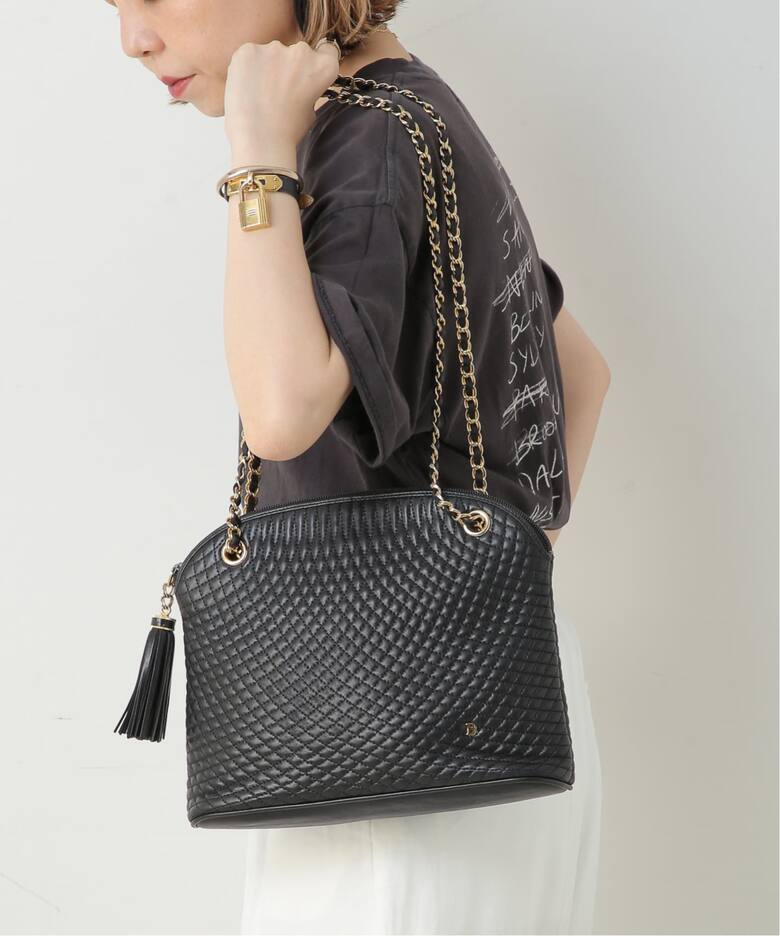 VINTAGE BALLY/バリー】チェーンショルダーバッグ（ショルダーバッグ 