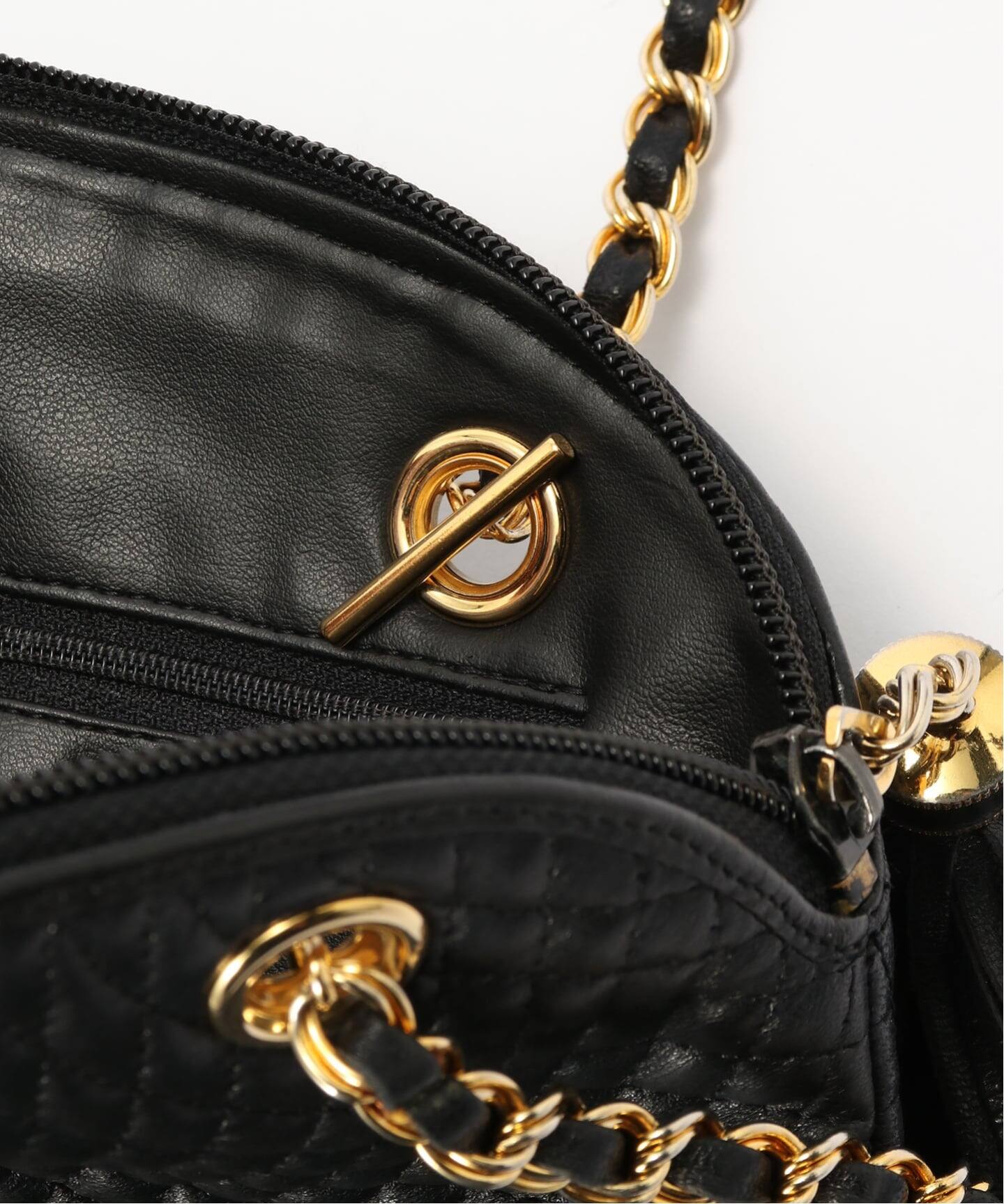 VINTAGE BALLY/バリー】チェーンショルダーバッグ（ショルダーバッグ