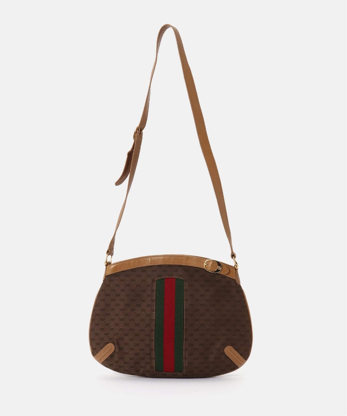 VINTAGE GUCCI/グッチ】ショルダーバッグ micro gg web（ショルダー