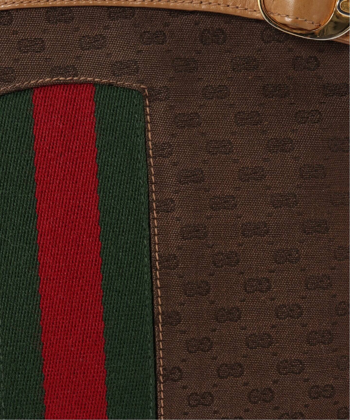 VINTAGE GUCCI/グッチ】ショルダーバッグ micro gg web（ショルダー