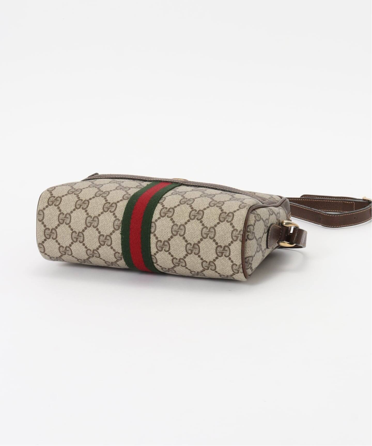 VINTAGE GUCCI/グッチ】ショルダーバッグ gg web（ショルダーバッグ