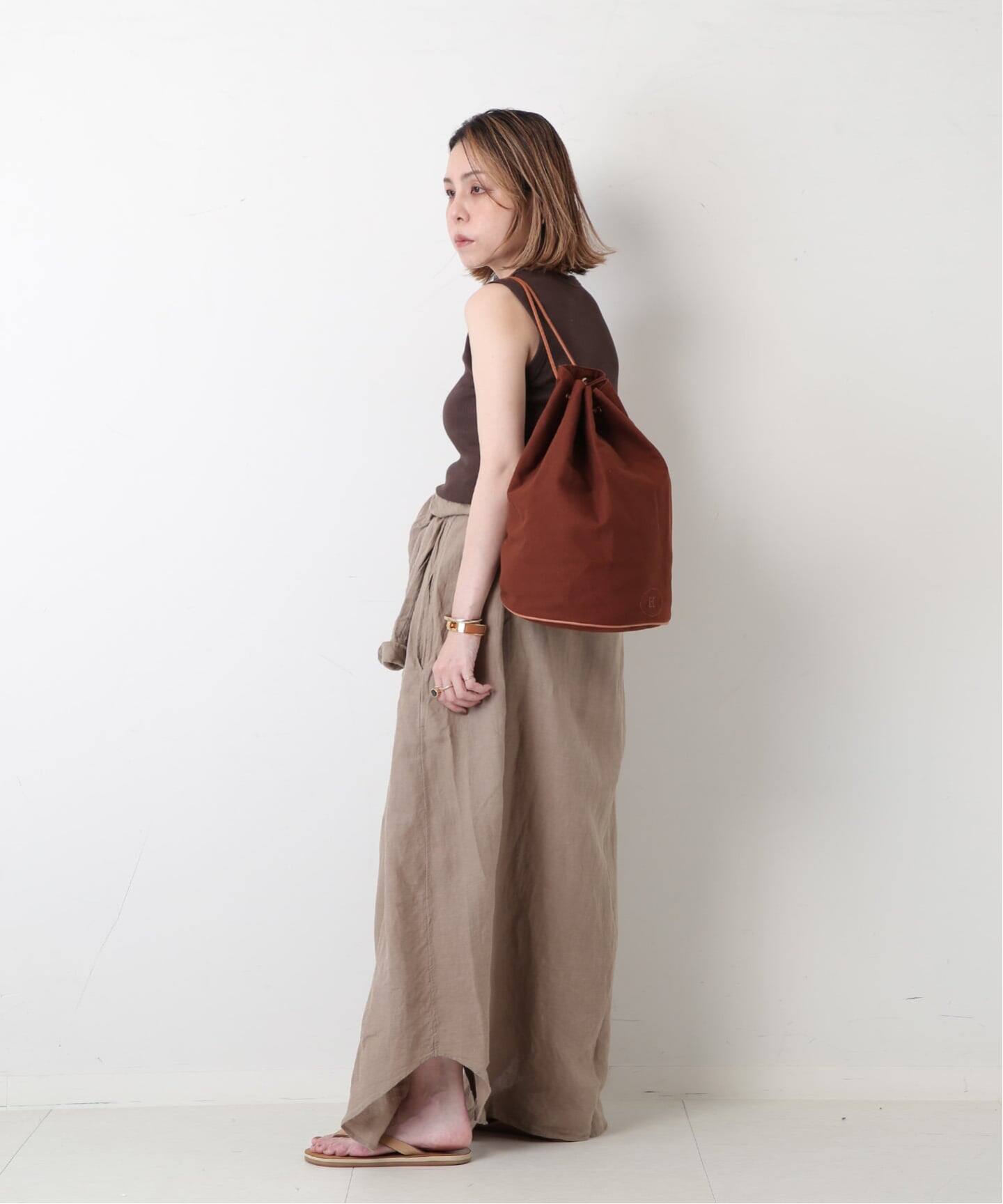 VINTAGE HERMES/エルメス】Polochon mimile gm（ショルダーバッグ
