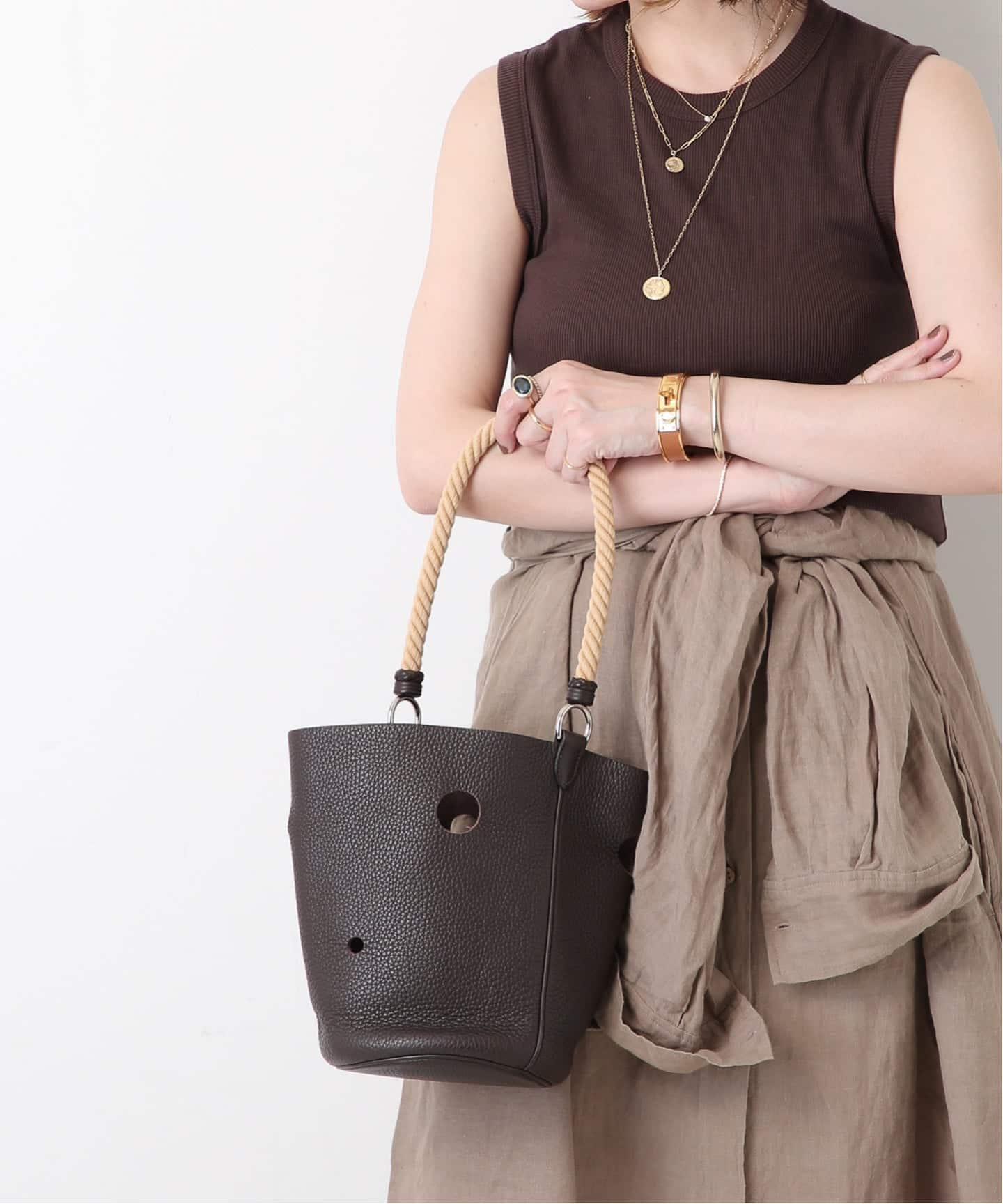 VINTAGE HERMES/エルメス】Mongeoire pm（ショルダーバッグ