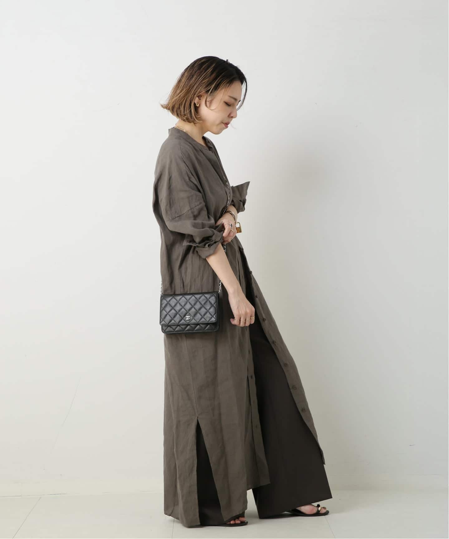 CHANEL/シャネル】 Matelasse chain wallet（ショルダーバッグ