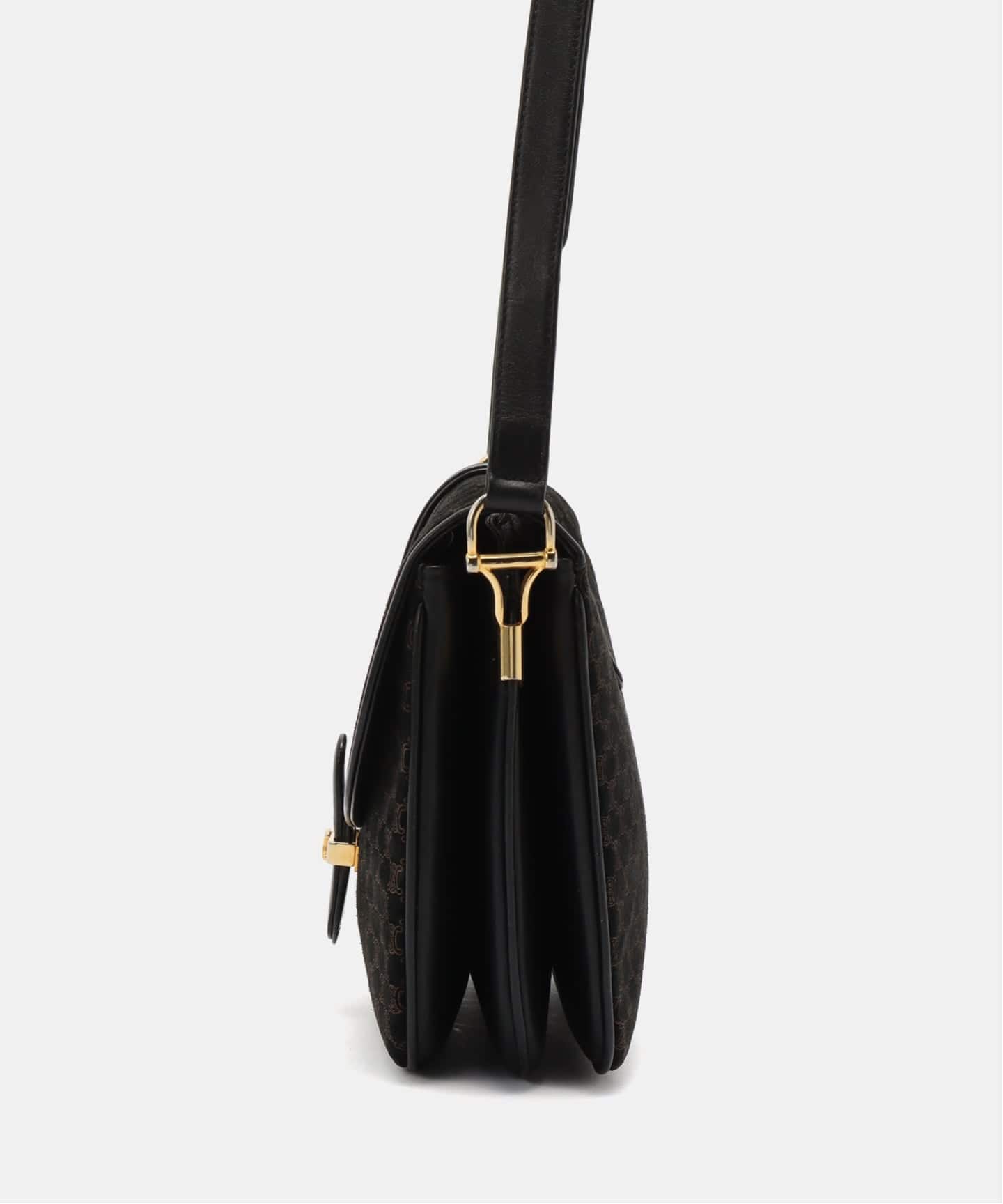 CELINE/セリーヌ】 macadamショルダーバッグ suede（ショルダーバッグ