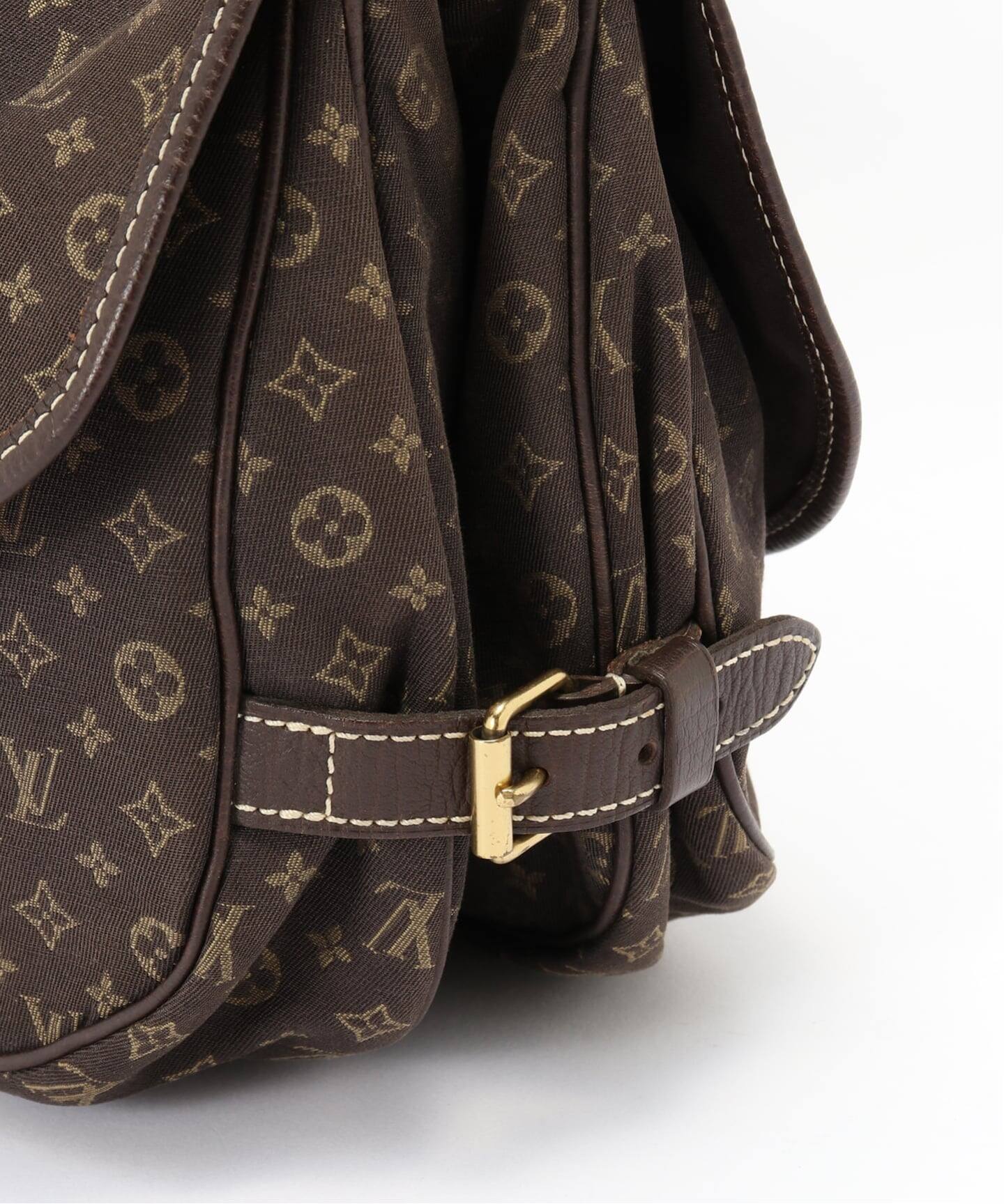 VINTAGE LOUIS VUITTON/ルイ ヴィトン】Saumur pm monogram mini lin