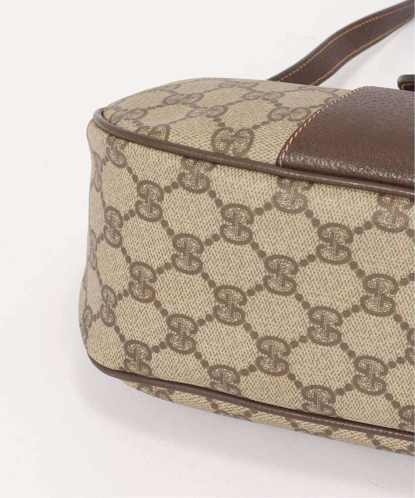 VINTAGE GUCCI/グッチ】ショルダーバッグ gg web（ショルダーバッグ
