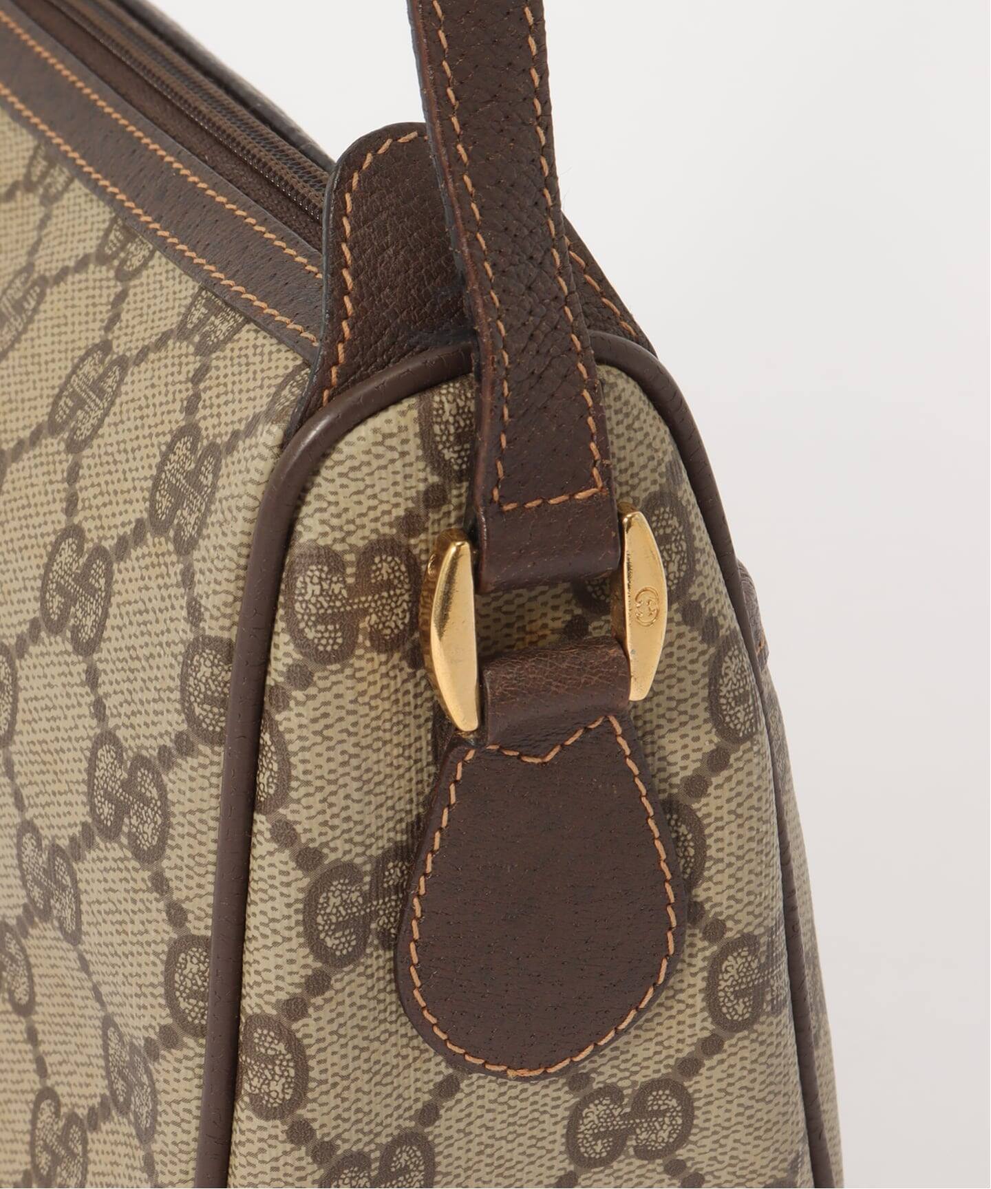 VINTAGE GUCCI/グッチ】ショルダーバッグ gg web（ショルダーバッグ