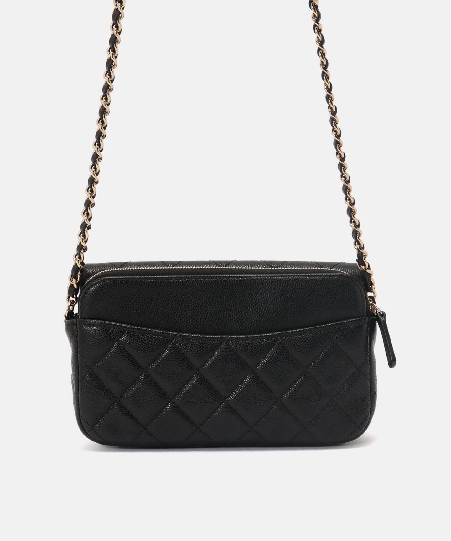 CHANEL/シャネル】 Matelasse chain wallet（ショルダーバッグ