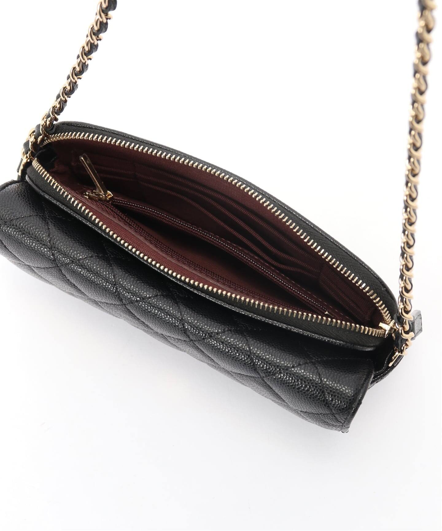 CHANEL/シャネル】 Matelasse chain wallet（ショルダーバッグ