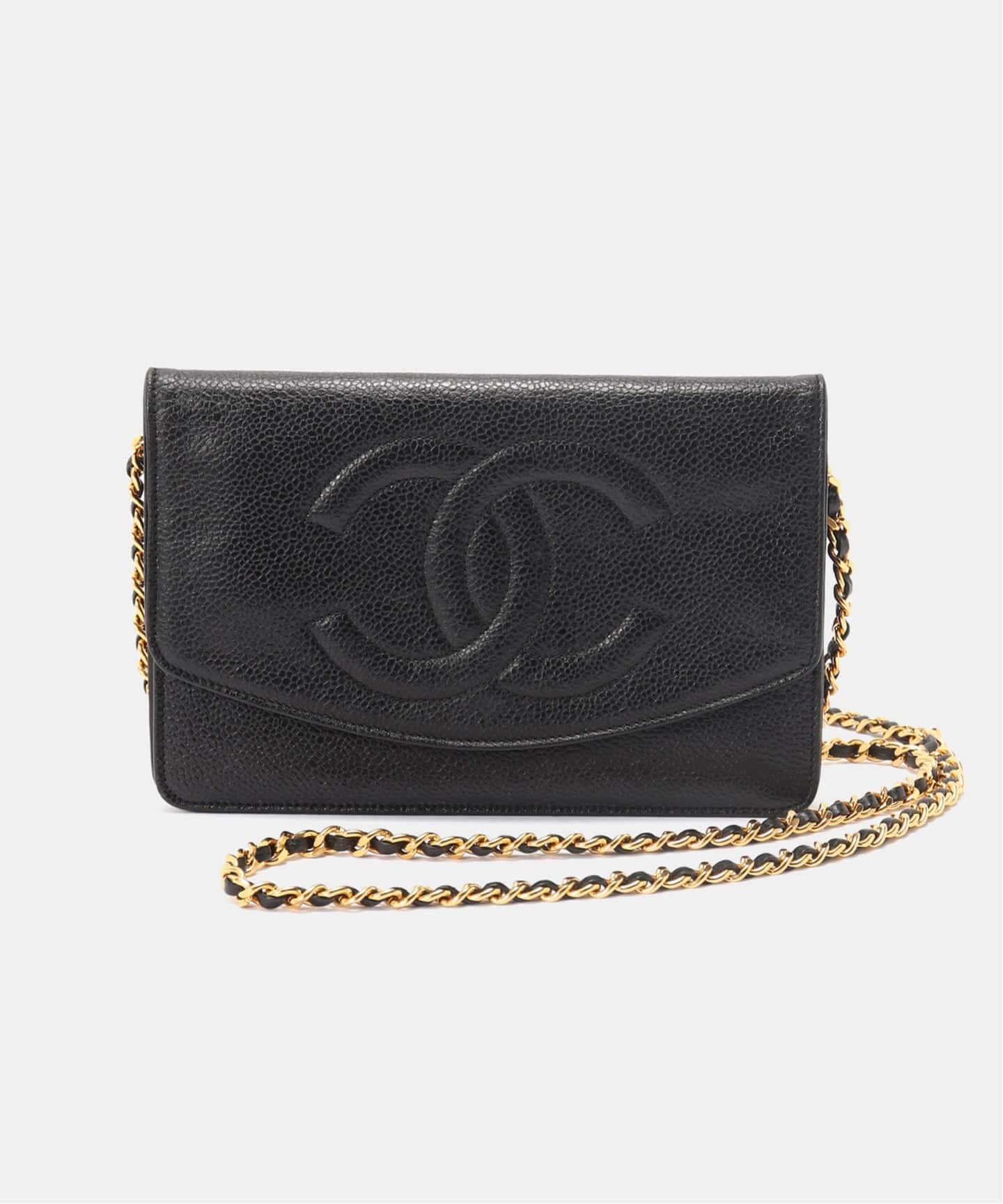 CHANEL/シャネル】 Matelasse chain wallet（ショルダーバッグ